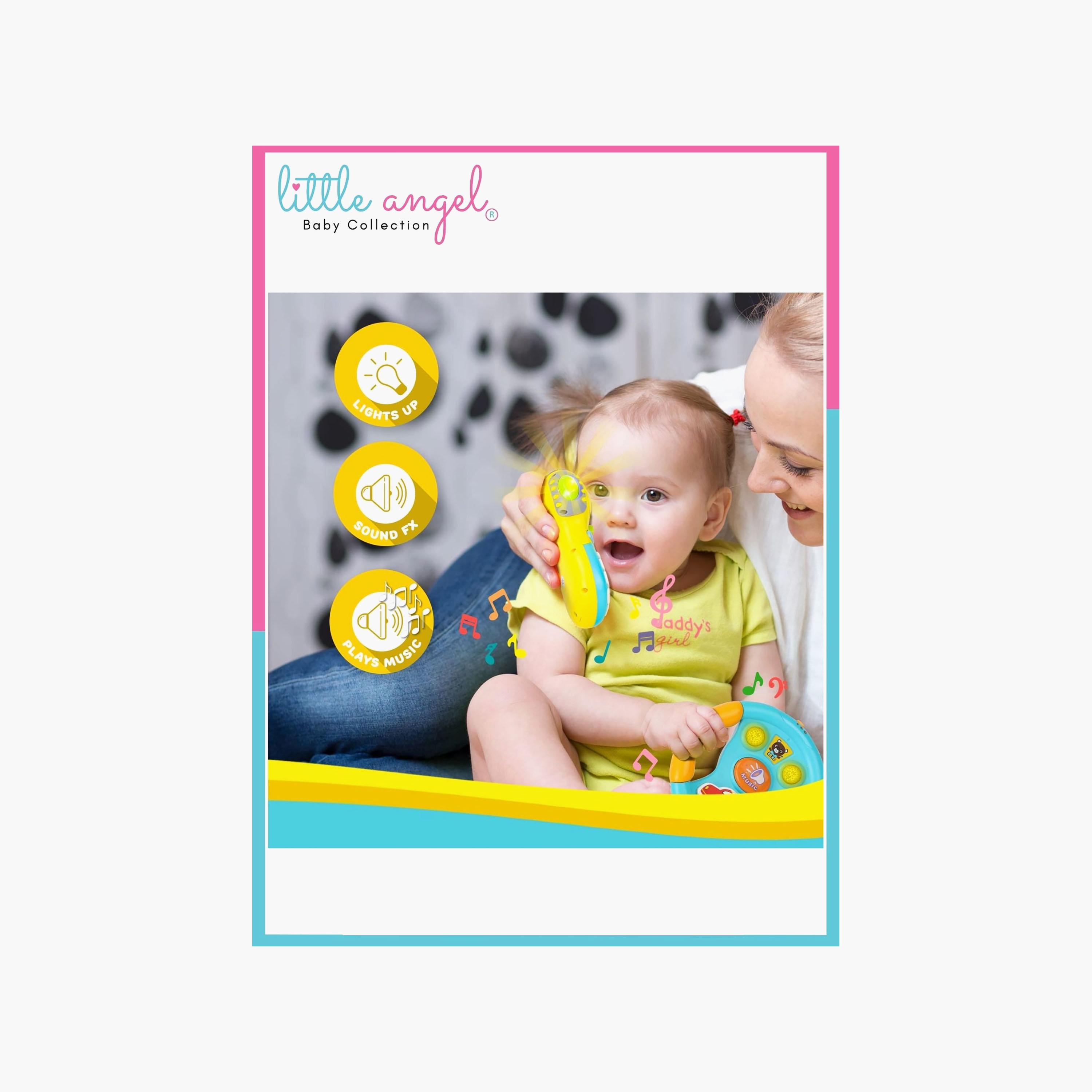 Little Angel Musical Steering Wheel Toy with Light & Sound-toys-babyandtoddlertoys-lightsandmusicaltoys-image-7