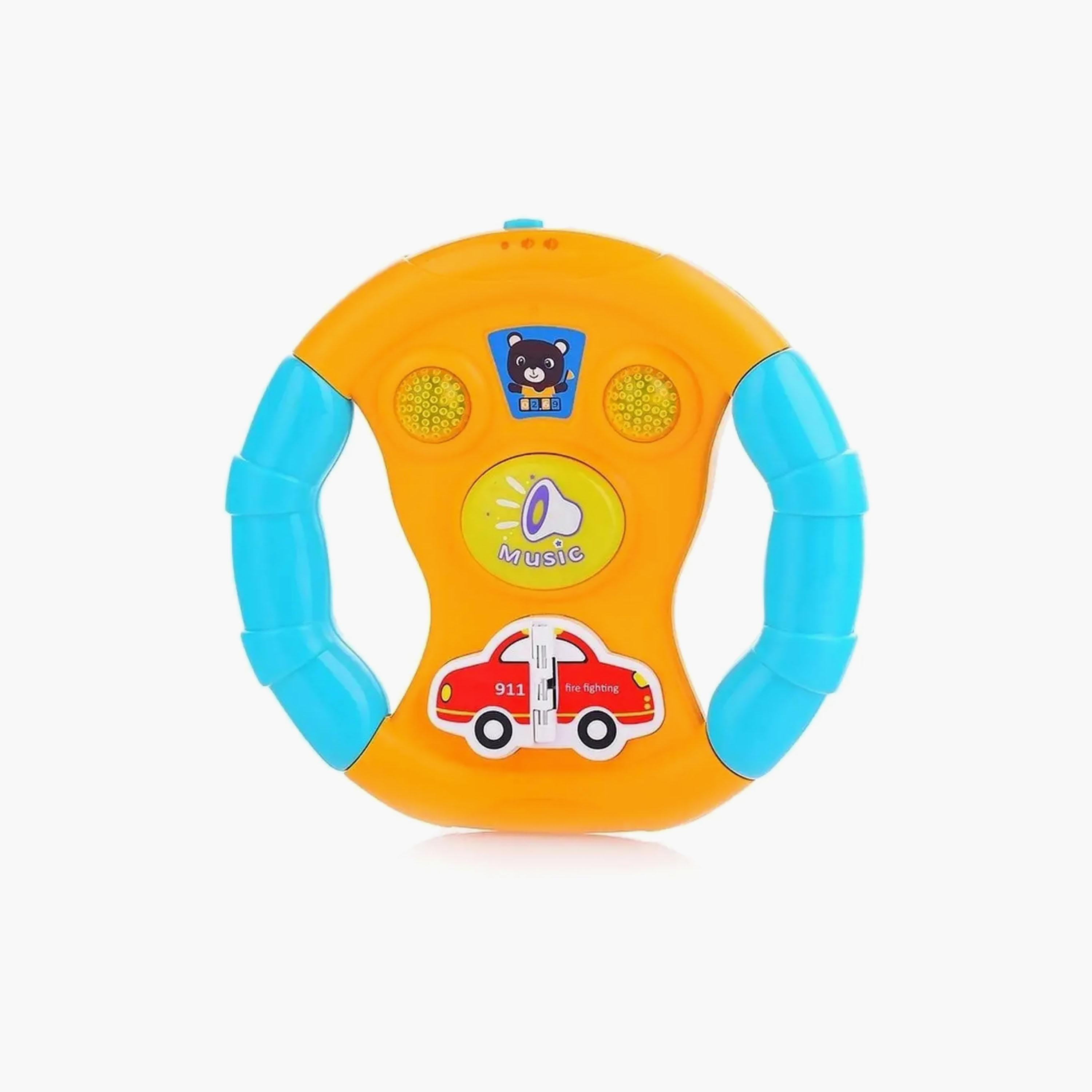 Little Angel Musical Steering Wheel Toy with Light & Sound-toys-babyandtoddlertoys-lightsandmusicaltoys-image-1