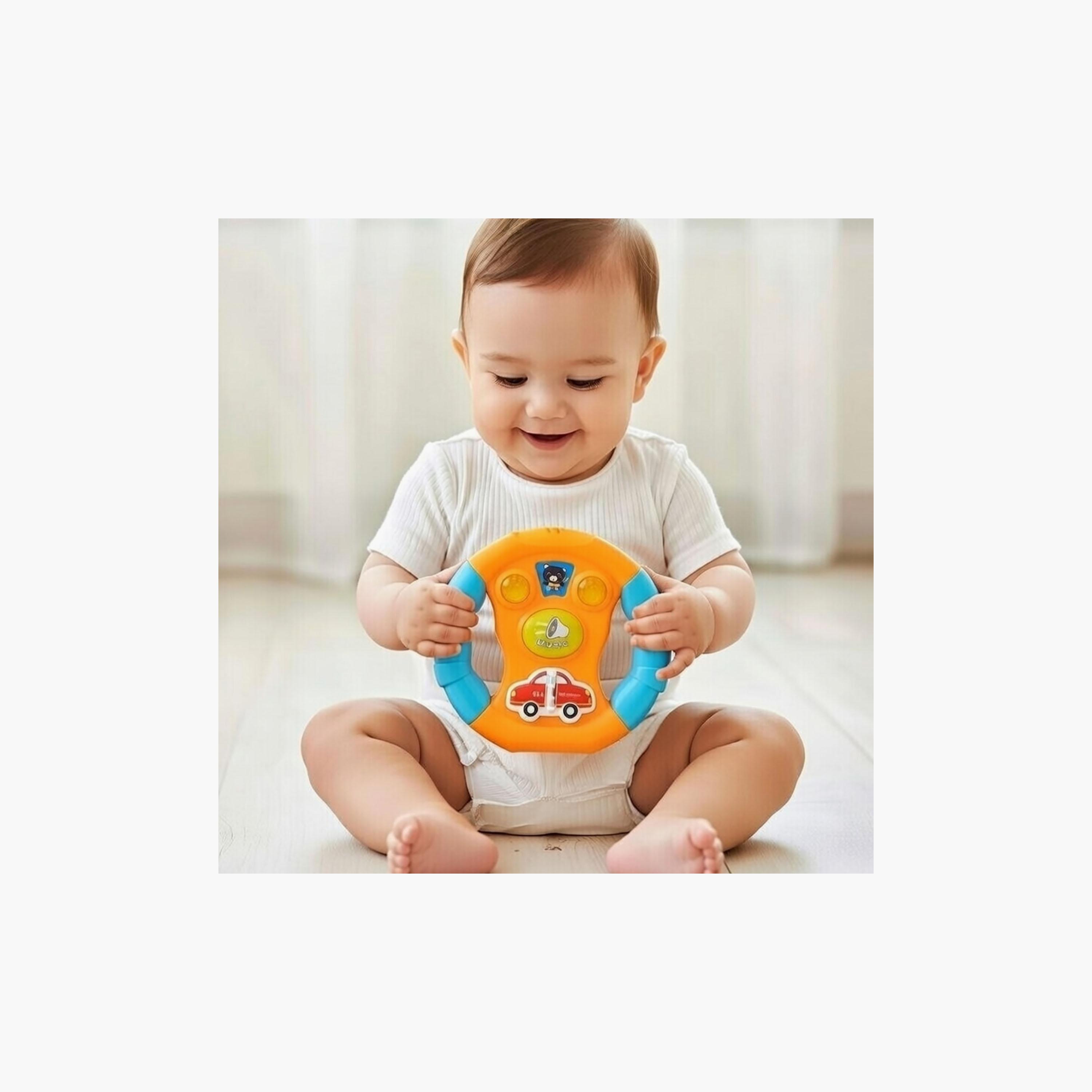 Little Angel Musical Steering Wheel Toy with Light & Sound-toys-babyandtoddlertoys-lightsandmusicaltoys-image-5