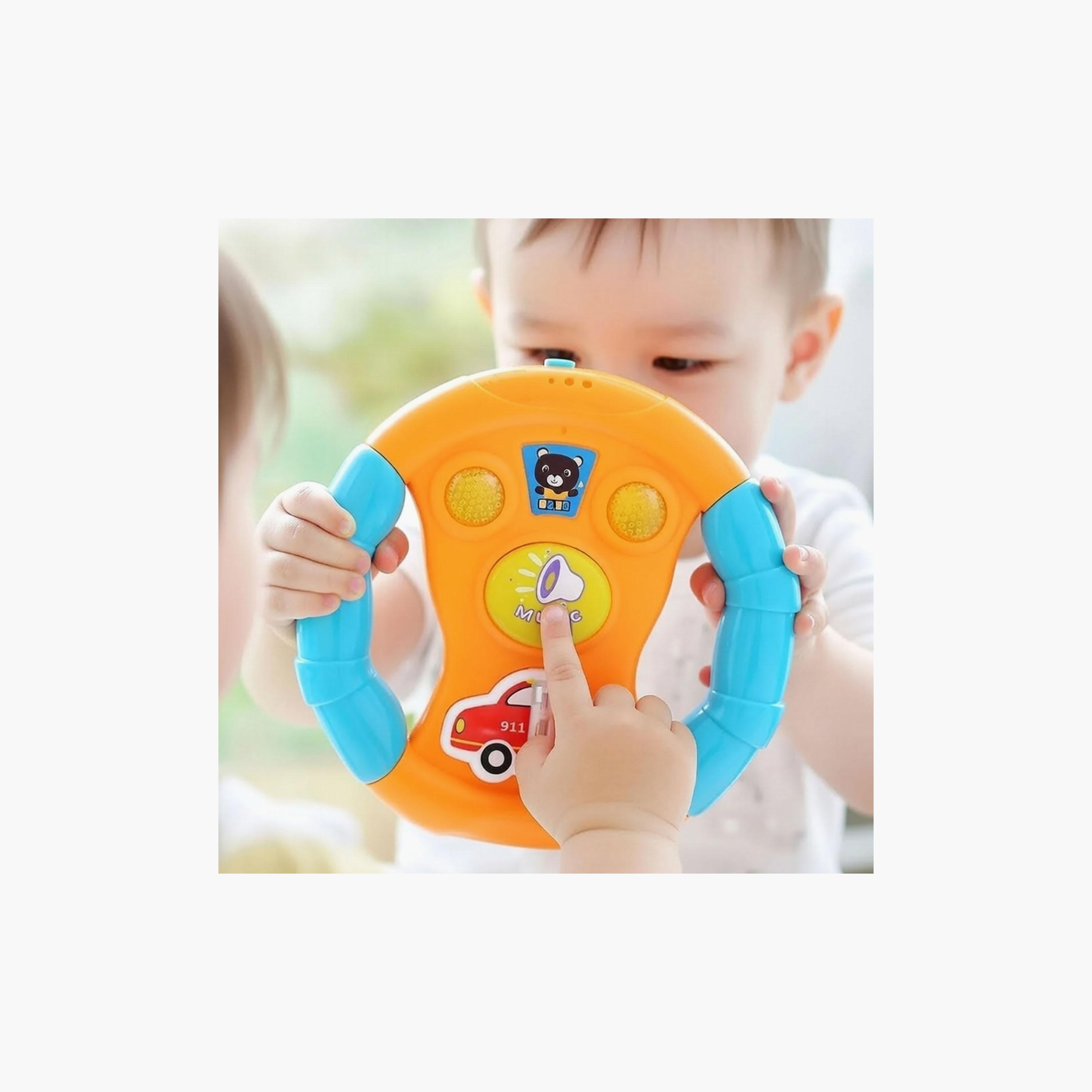 Little Angel Musical Steering Wheel Toy with Light & Sound-toys-babyandtoddlertoys-lightsandmusicaltoys-image-6
