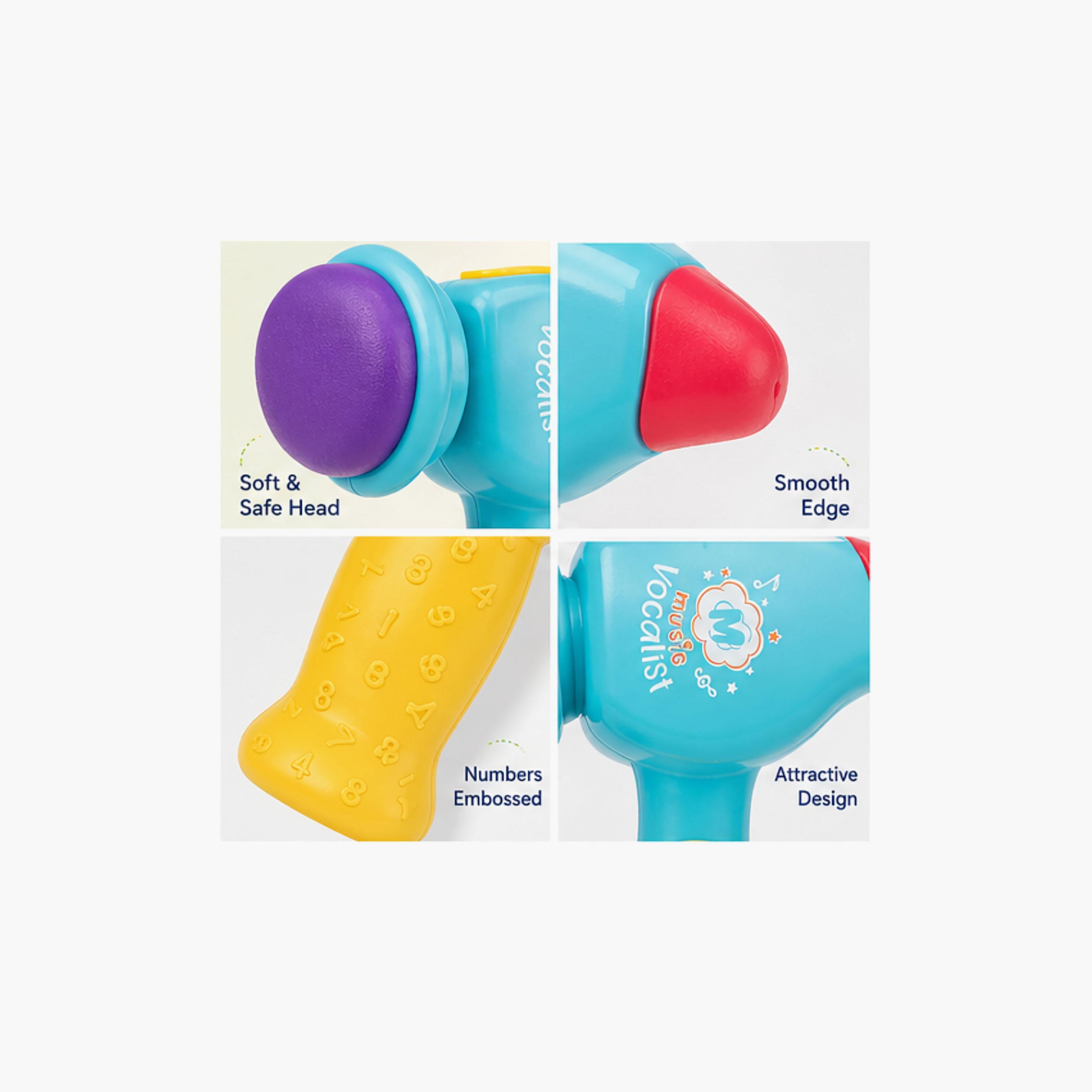 لعبة مطرقة تفاعلية تعليمية موسيقية من ليتل أنجل-toys-babyandtoddlertoys-learningtoys-image-5