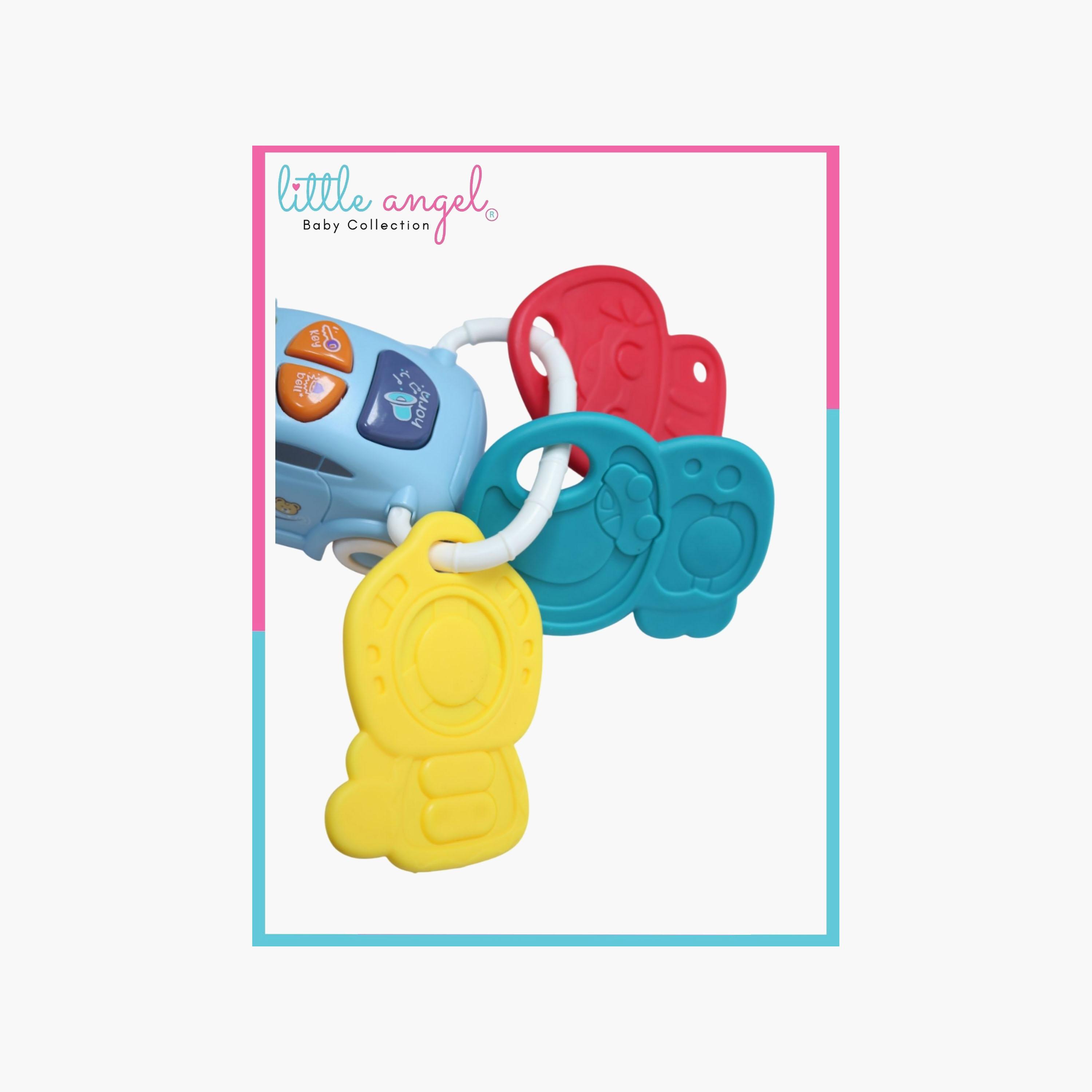 Little Angel Musical Remote & Key Rattle Toy-toys-babyandtoddlertoys-rattlesandteethers-image-3
