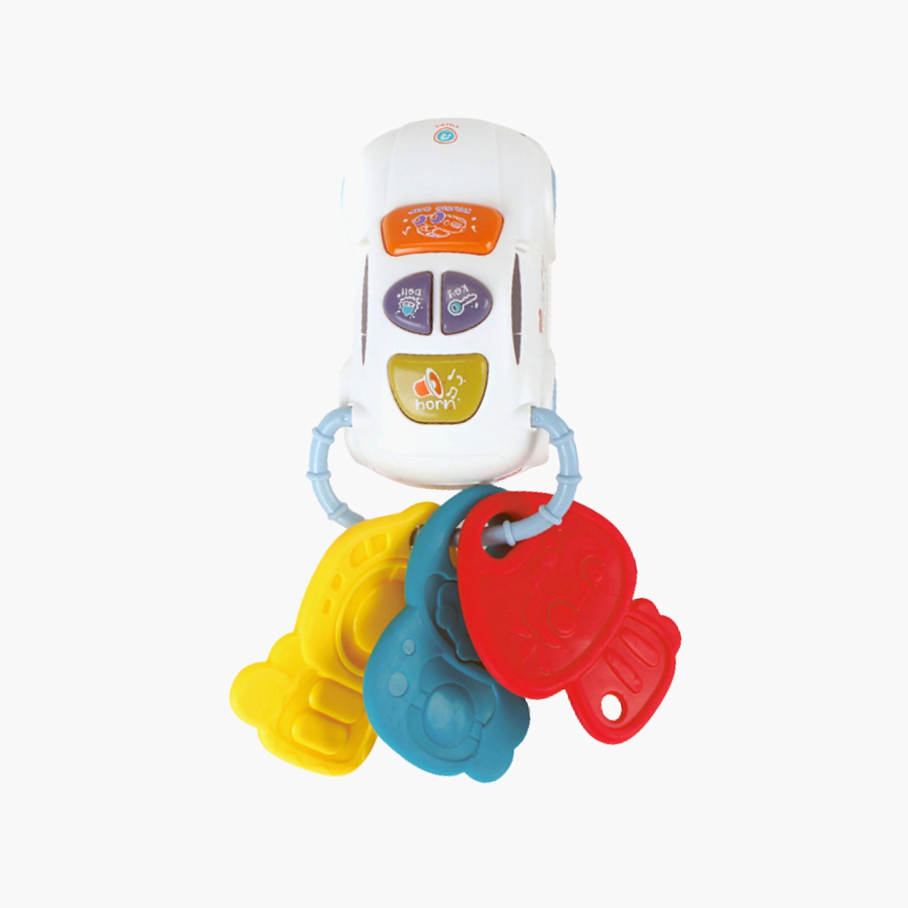 Little Angel Musical Remote & Key Rattle Toy-toys-babyandtoddlertoys-rattlesandteethers-image-1