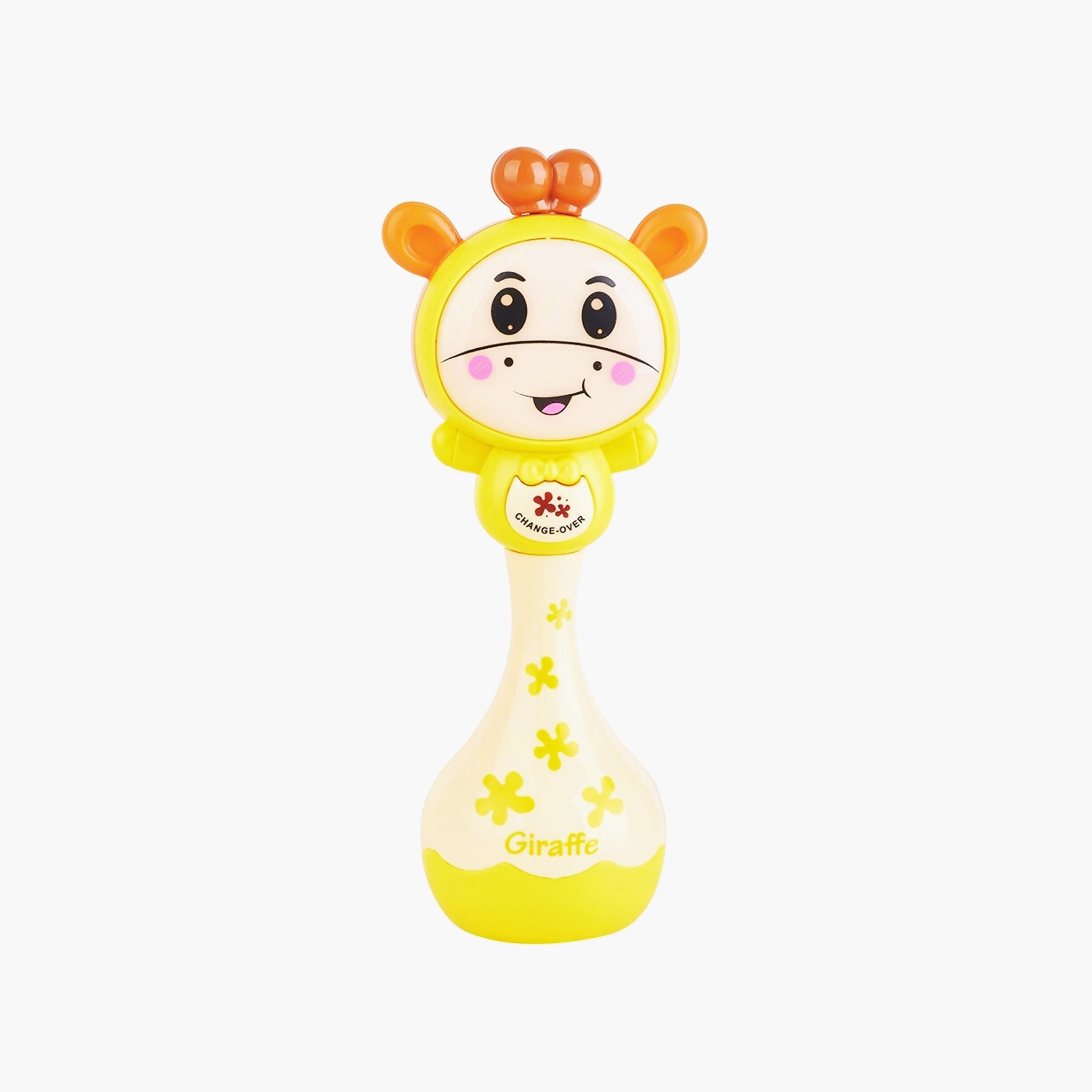 لعبة شخشيخة تفاعلية موسيقية مع إضاءة وصوت من ليتل أنجل-toys-babyandtoddlertoys-rattlesandteethers-image-1