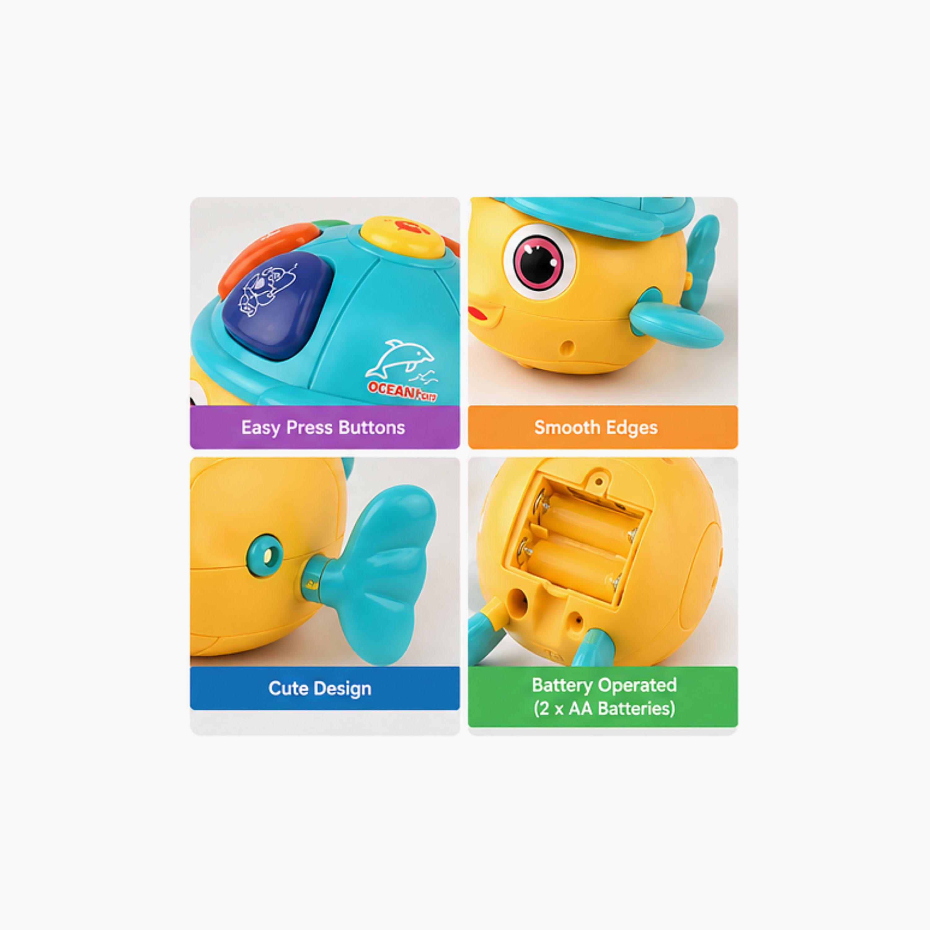 لعبة سمكة تعليمية تفاعلية من ليتل أنجل-toys-babyandtoddlertoys-learningtoys-image-3