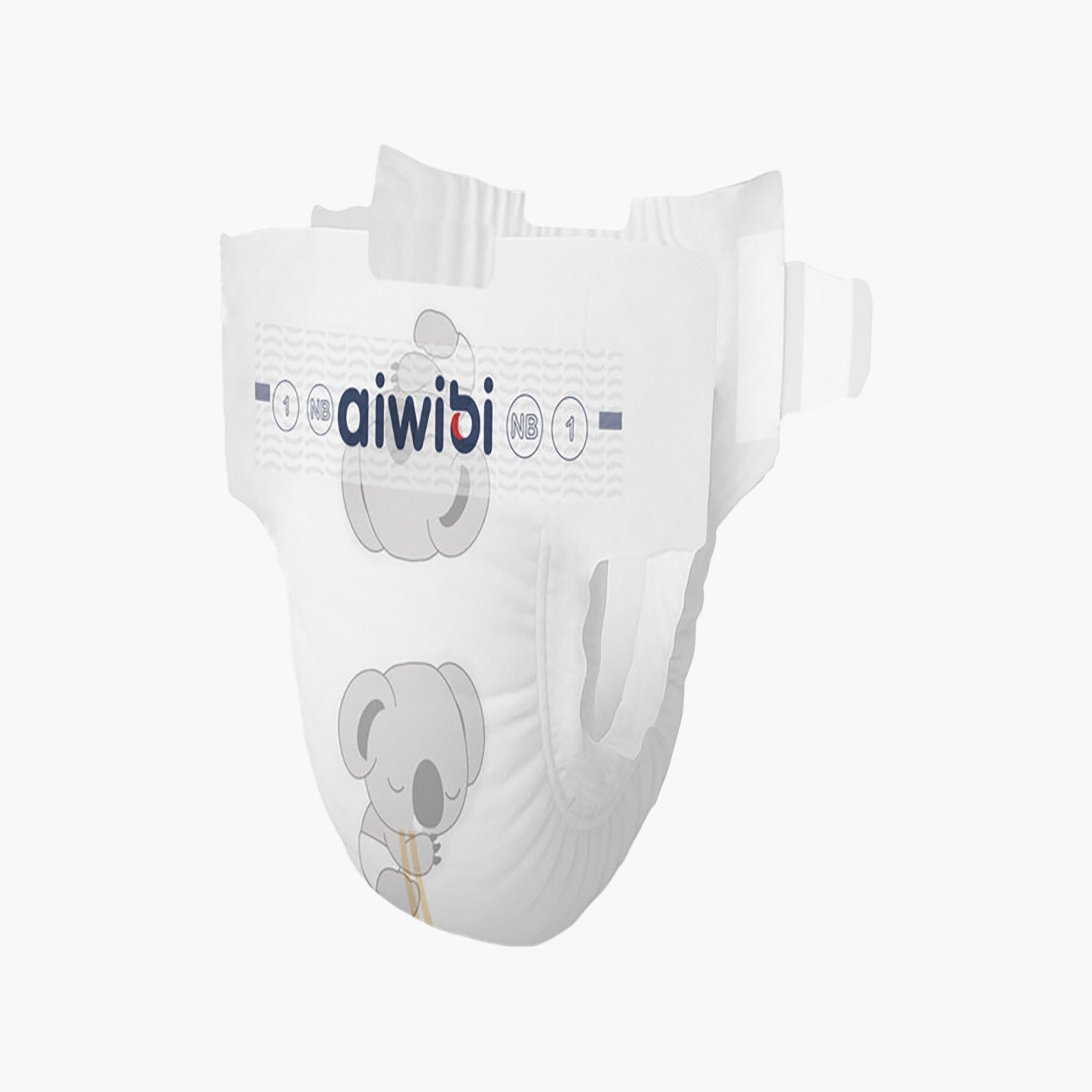 Aiwibi 22-Piece NB Premium Baby Diapers Set - Size 1-baby-diapering-diapers-image-1