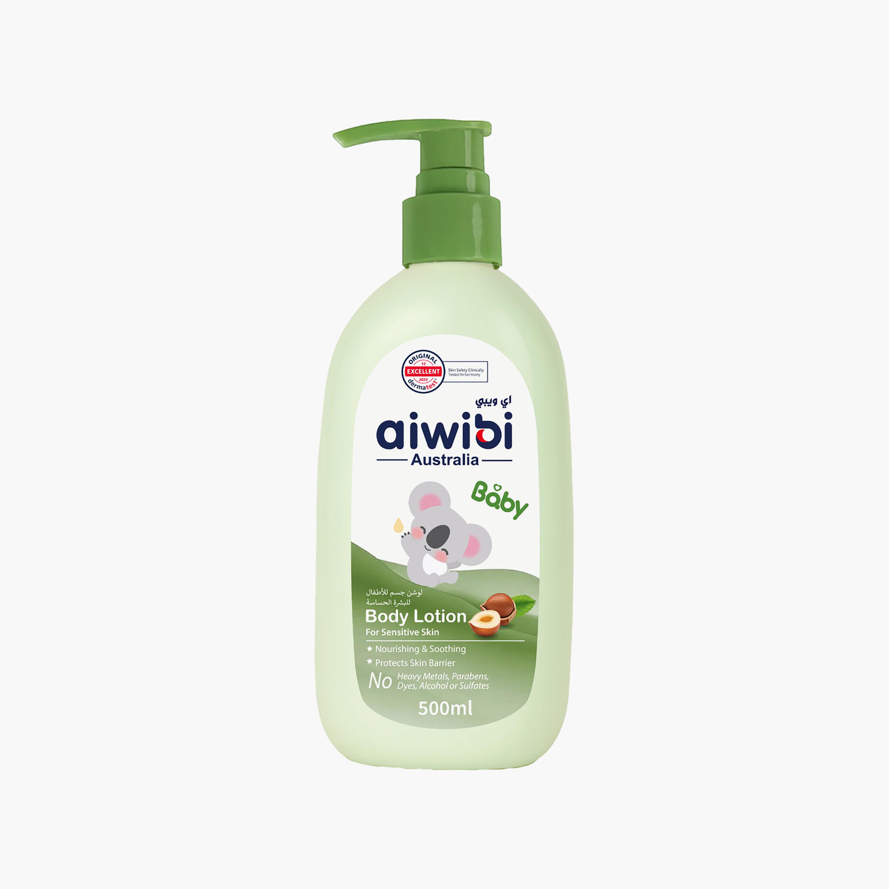 Aiwibi Baby Body Lotion for Sensitive Skin - 500 ml-baby-bathandcare-hairbodyskincare-lotionsandcreams-image-1