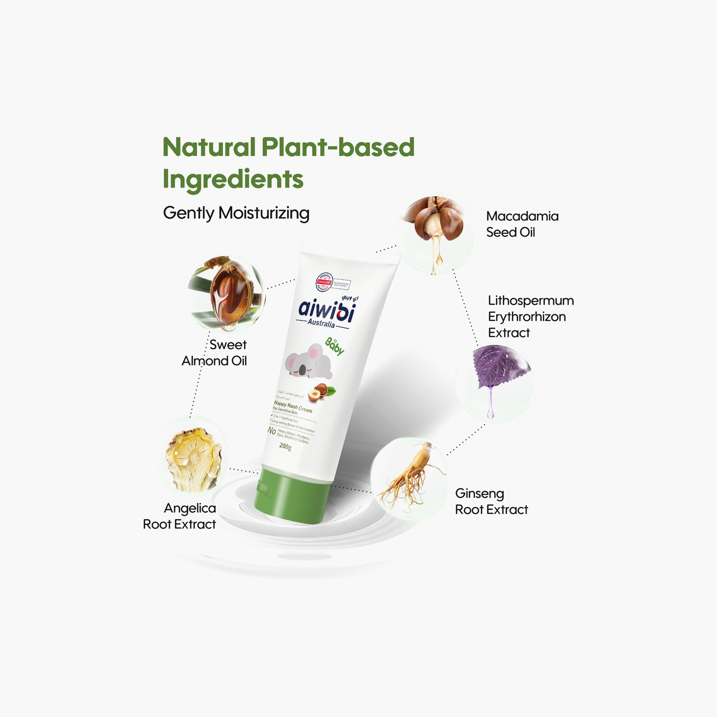 Aiwibi 3-In-1 Baby Nappy Rash Cream - 200 ml-baby-diapering-rashcreams-image-2