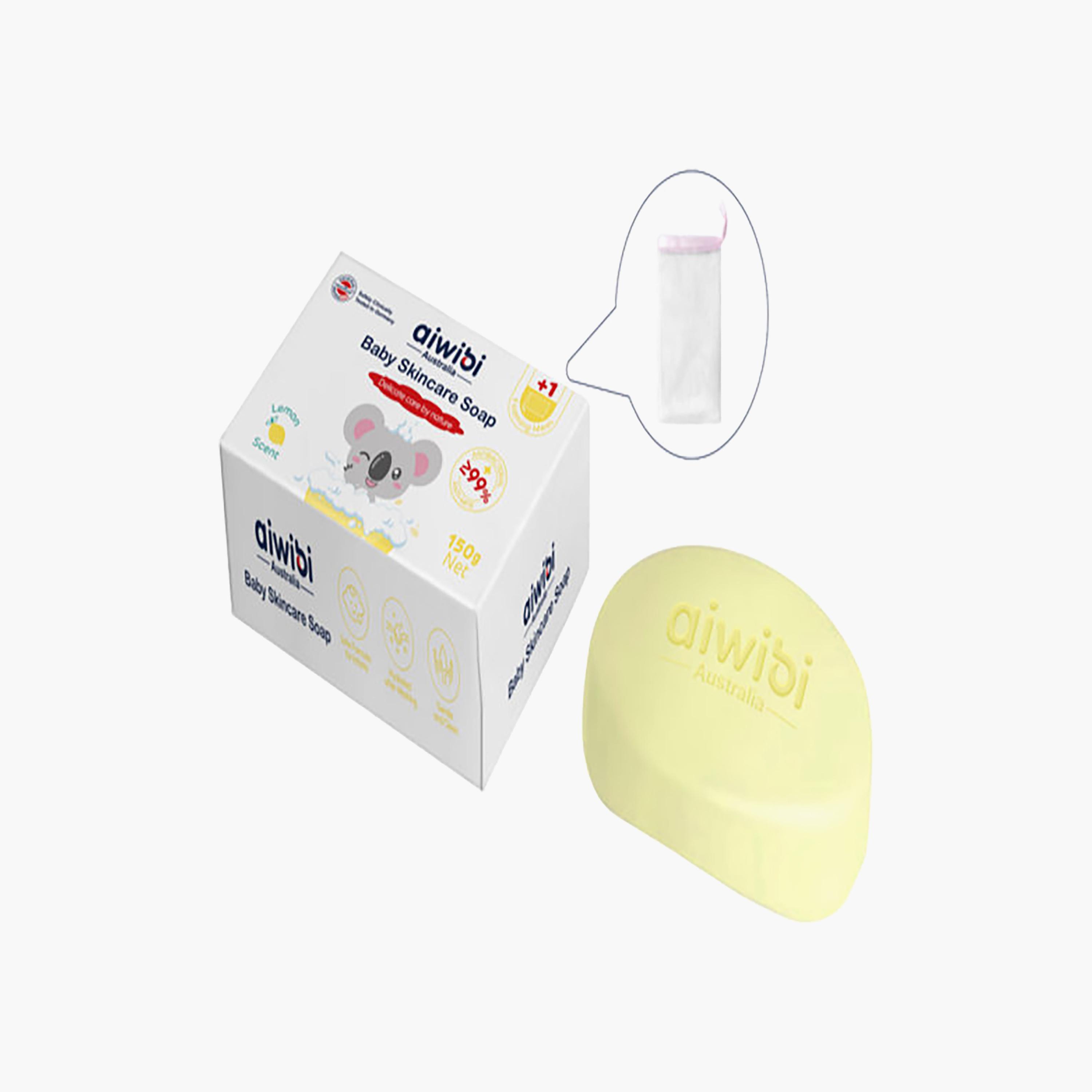 صابون العناية ببشرة الأطفال برائحة الليمون من آيويبي - 150 جم-baby-bathandcare-hairbodyskincare-bodywashandsoaps-image-3