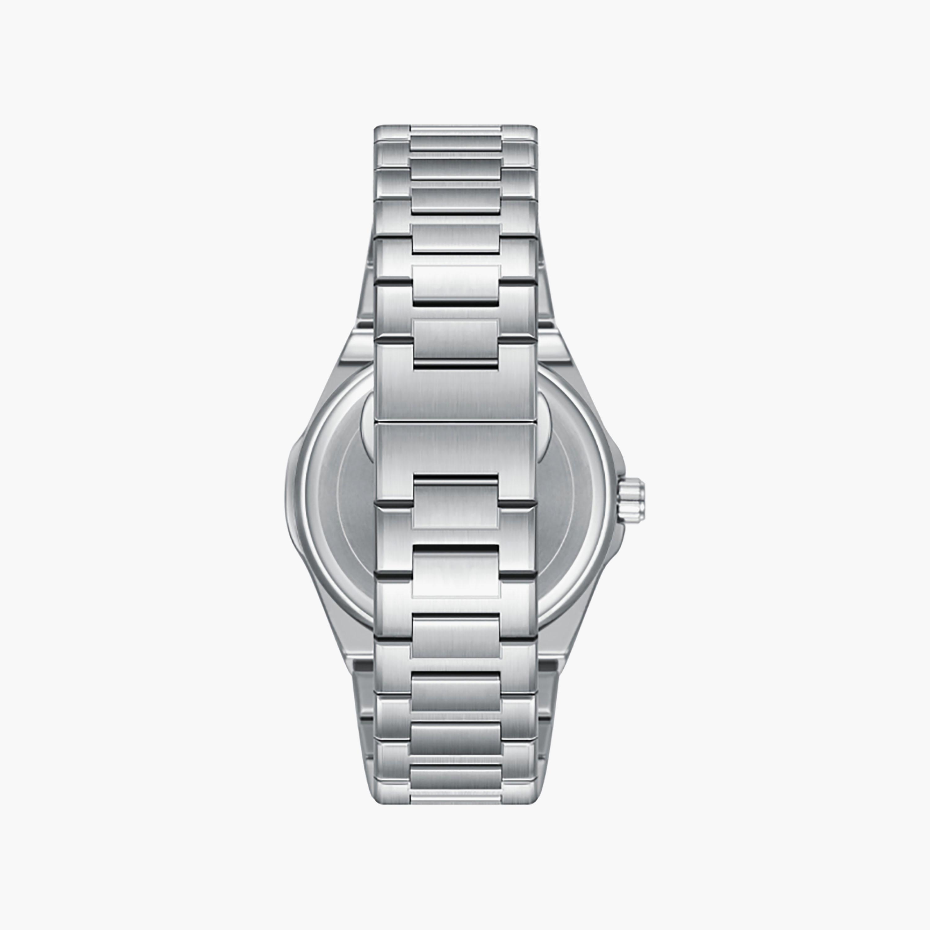 Kenneth Scott Men's 43 MM Analog Green Dial Stainless Steel Strap | K26012-SBSH-men-watchesandjewellery-watches-image-3