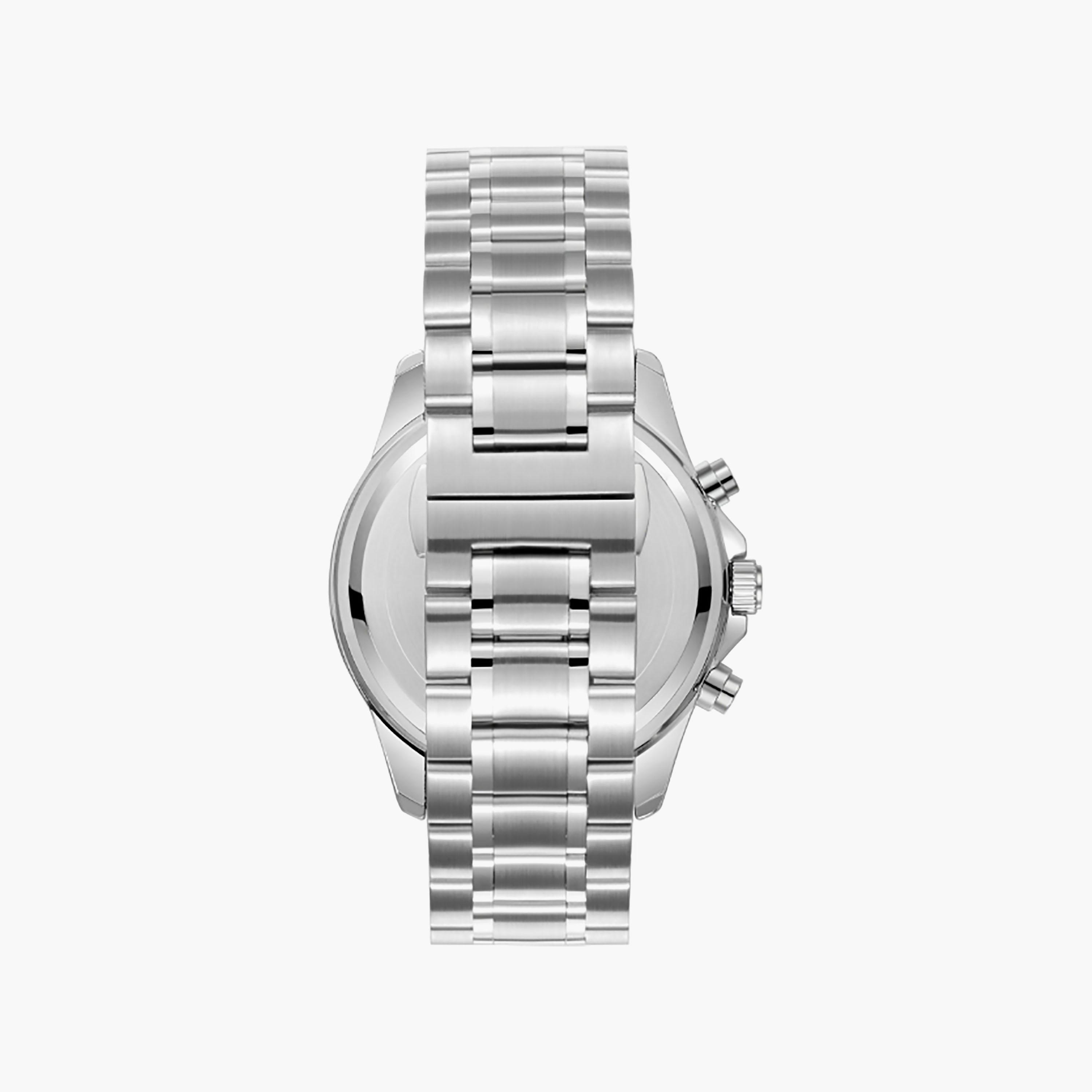 Kenneth Scott Men's 42 MM Chronograph Black Dial Stainless Steel Strap | K26106-SBSB-men-watchesandjewellery-watches-image-3