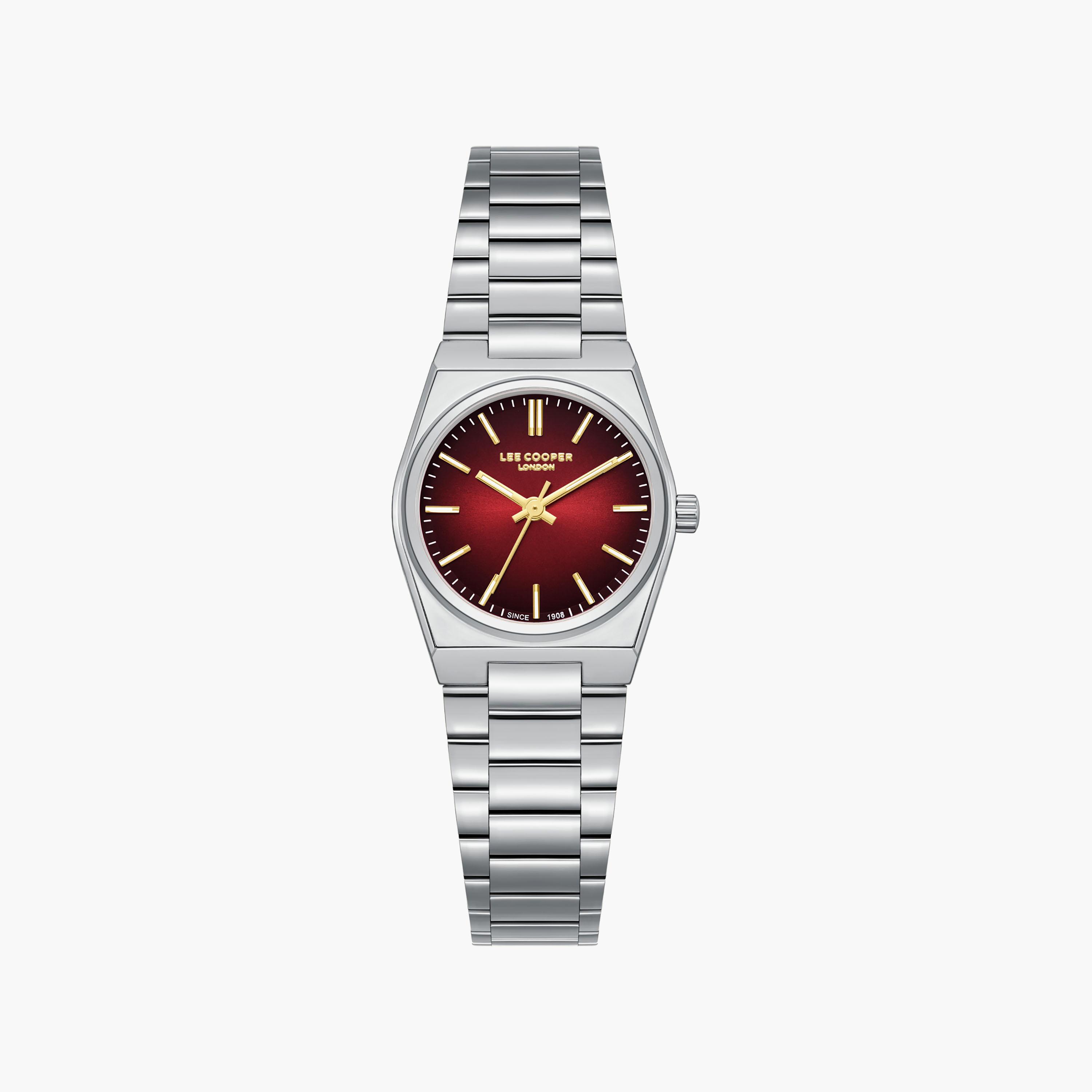 Lee Cooper Women's 25 MM Analog Black Dial Metal Strap | LC08362-380-women-watchesandjewellery-watches-image-1