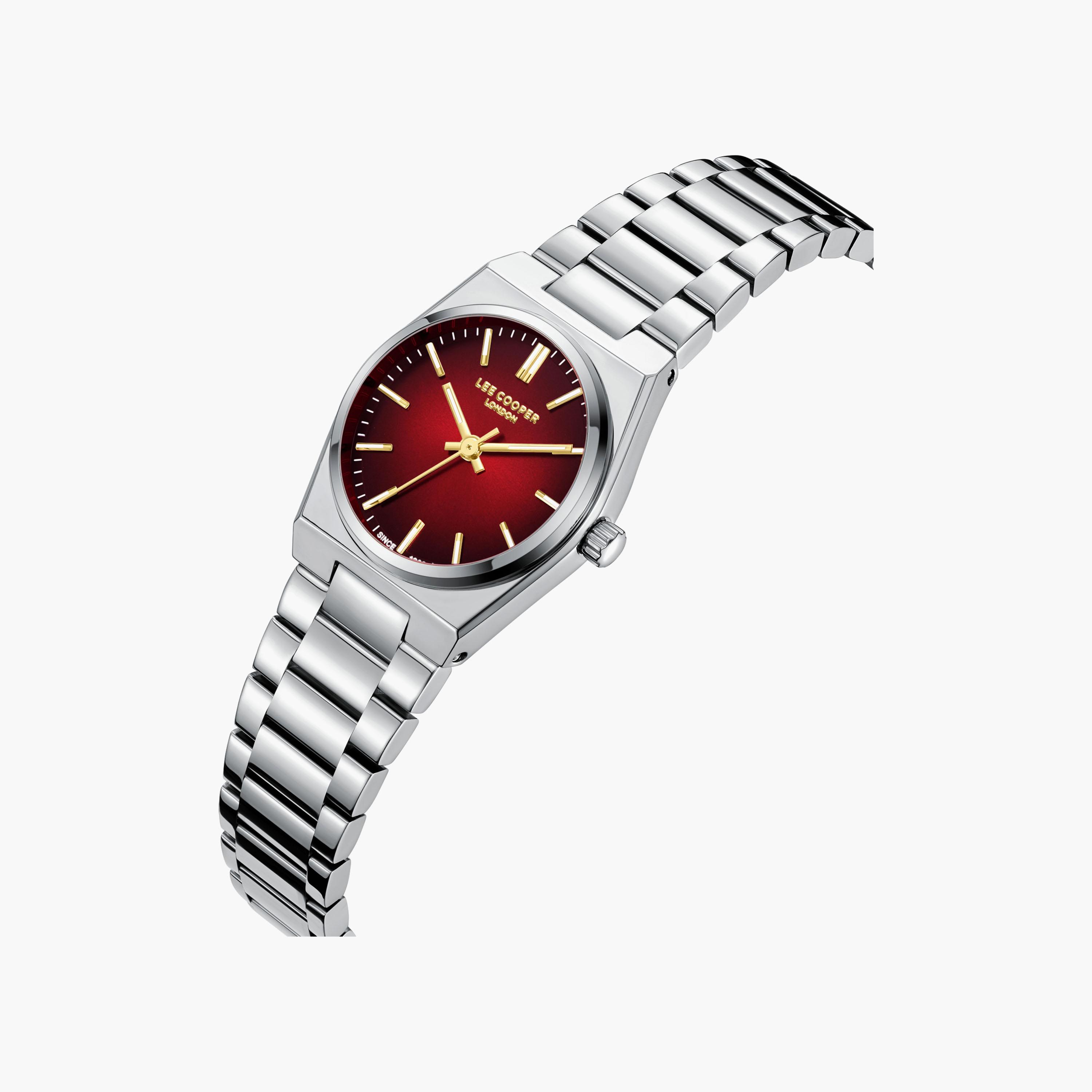 Lee Cooper Women's 25 MM Analog Black Dial Metal Strap | LC08362-380-women-watchesandjewellery-watches-image-2