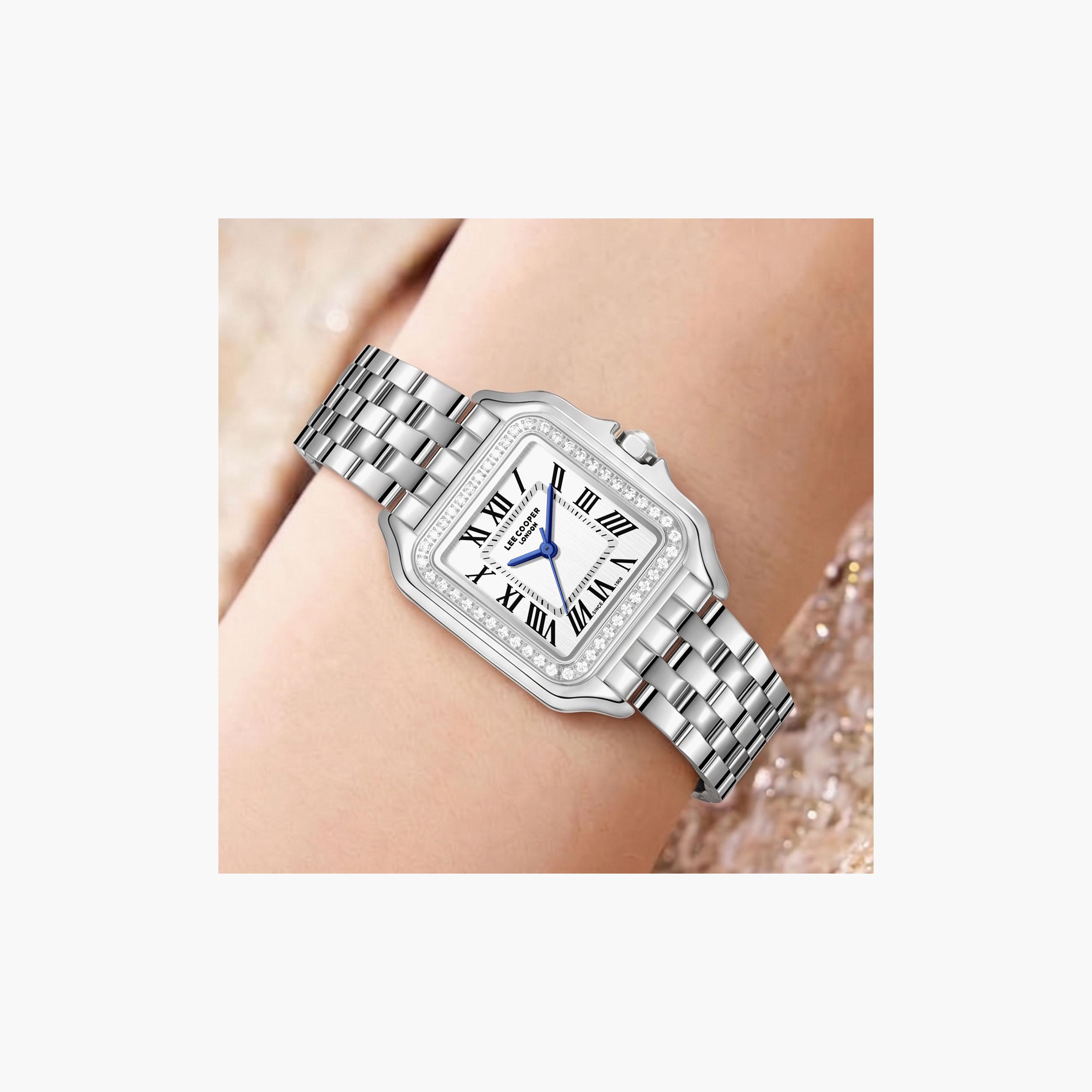 Lee Cooper Women's 37 MM Analog Silver Dial Metal Strap | LC08398-330-women-watchesandjewellery-watches-image-7