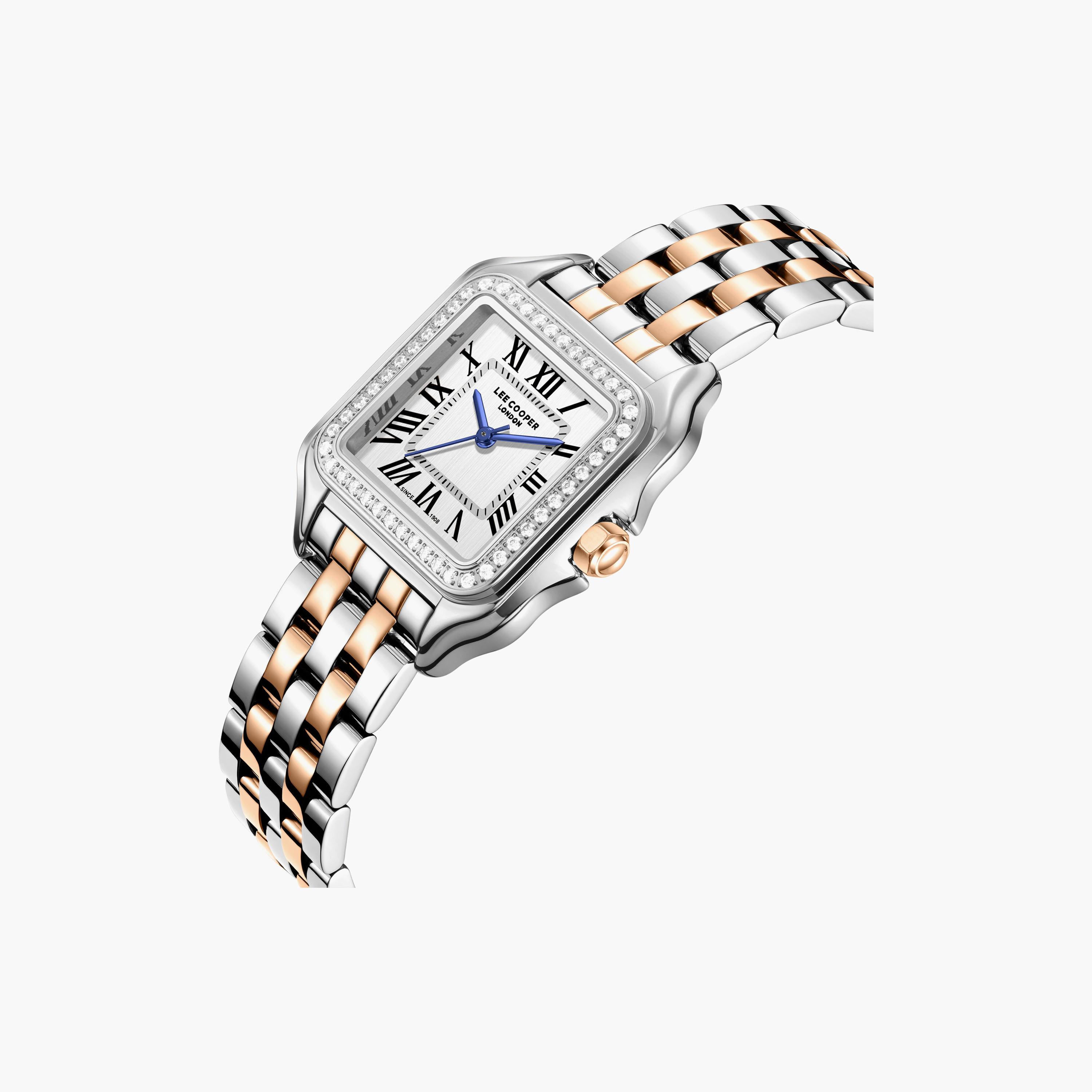 Lee Cooper Women's 37 MM Analog Silver Dial Metal Strap | LC08398-530-women-watchesandjewellery-watches-image-3