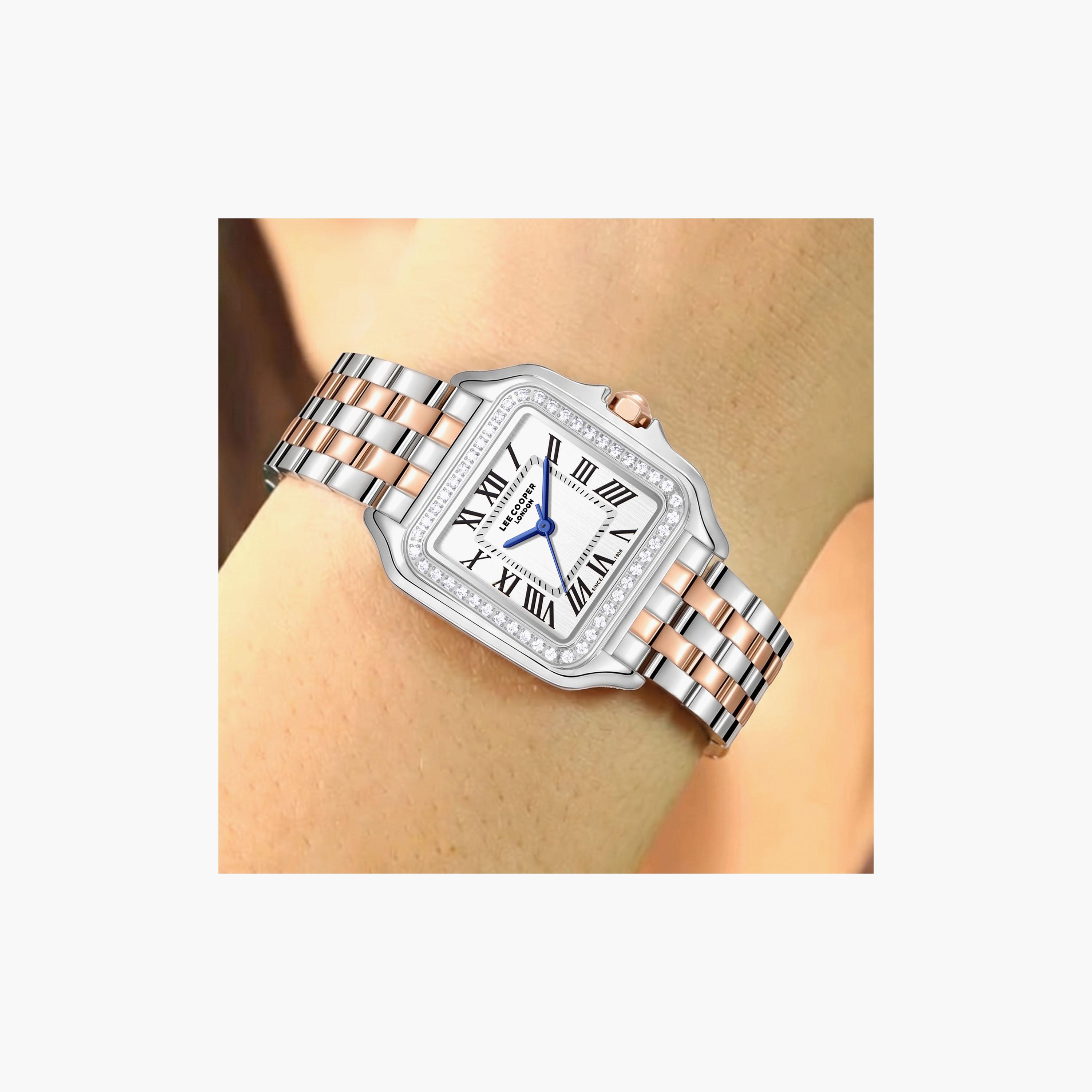 Lee Cooper Women's 37 MM Analog Silver Dial Metal Strap | LC08398-530-women-watchesandjewellery-watches-image-7