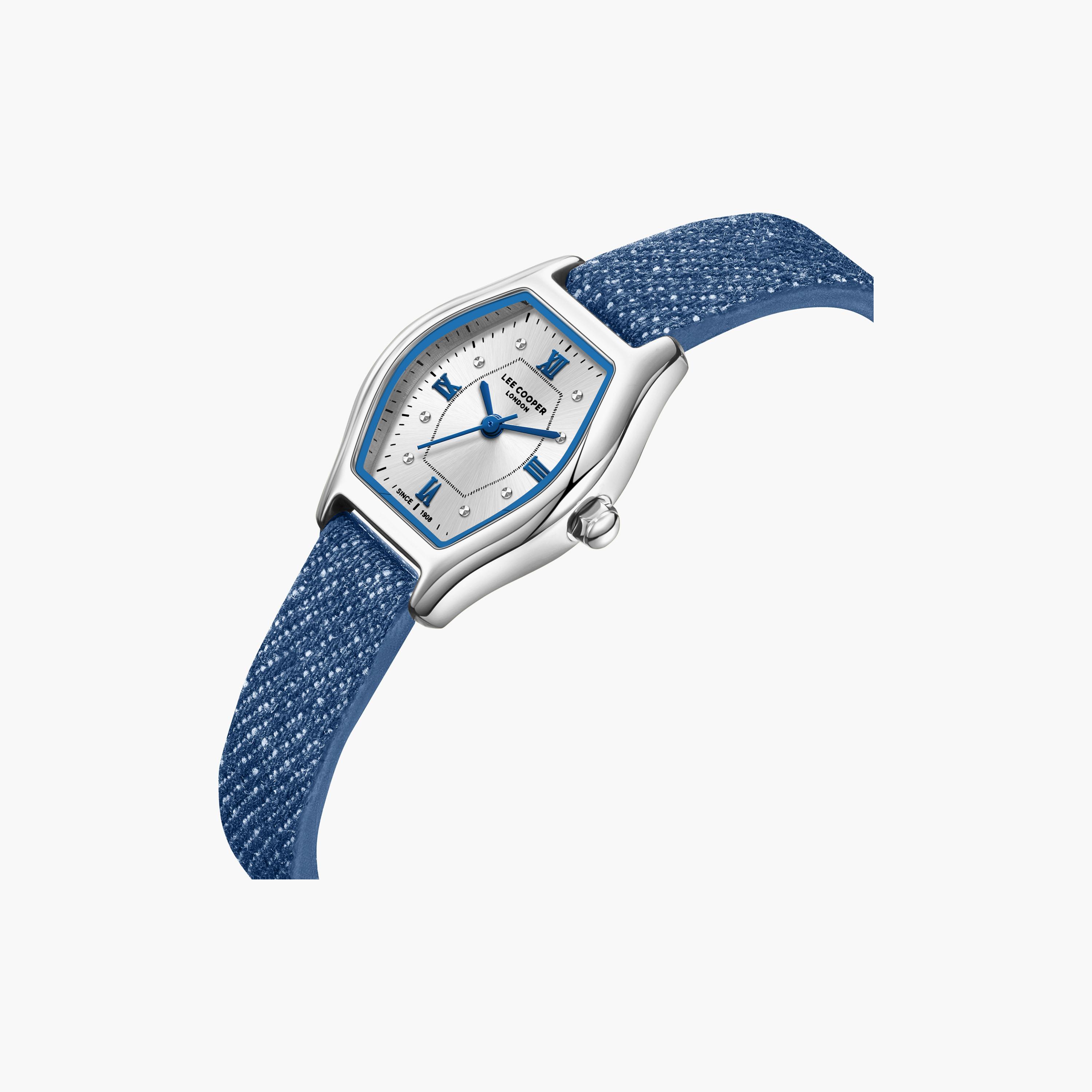 Lee Cooper Women's 29 MM Analog Silver Dial Leather Strap | LC08392-337-women-watchesandjewellery-watches-image-3