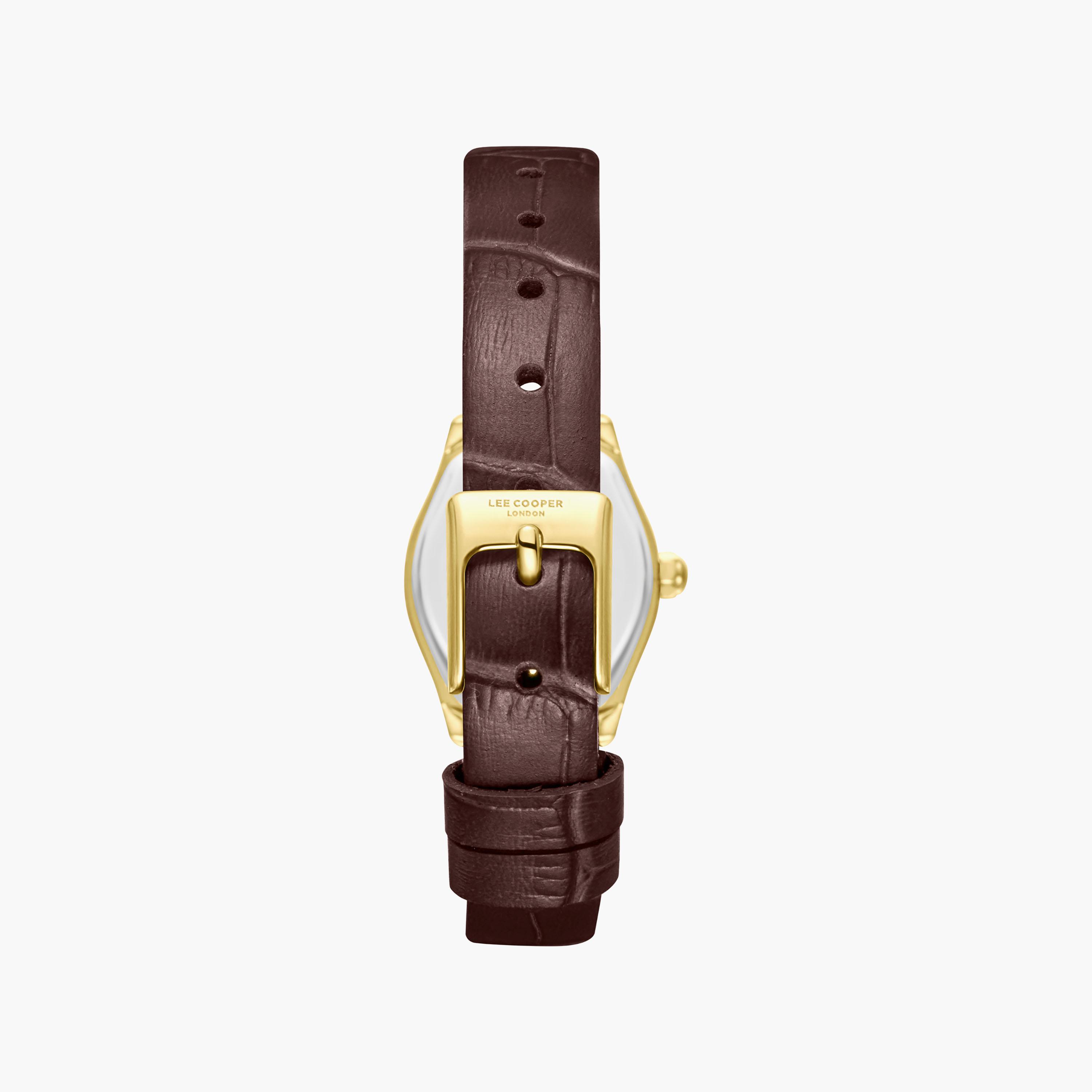 Lee Cooper Women's 29 MM Analog Silver Dial Leather Strap | LC08392-432-women-watchesandjewellery-watches-image-5