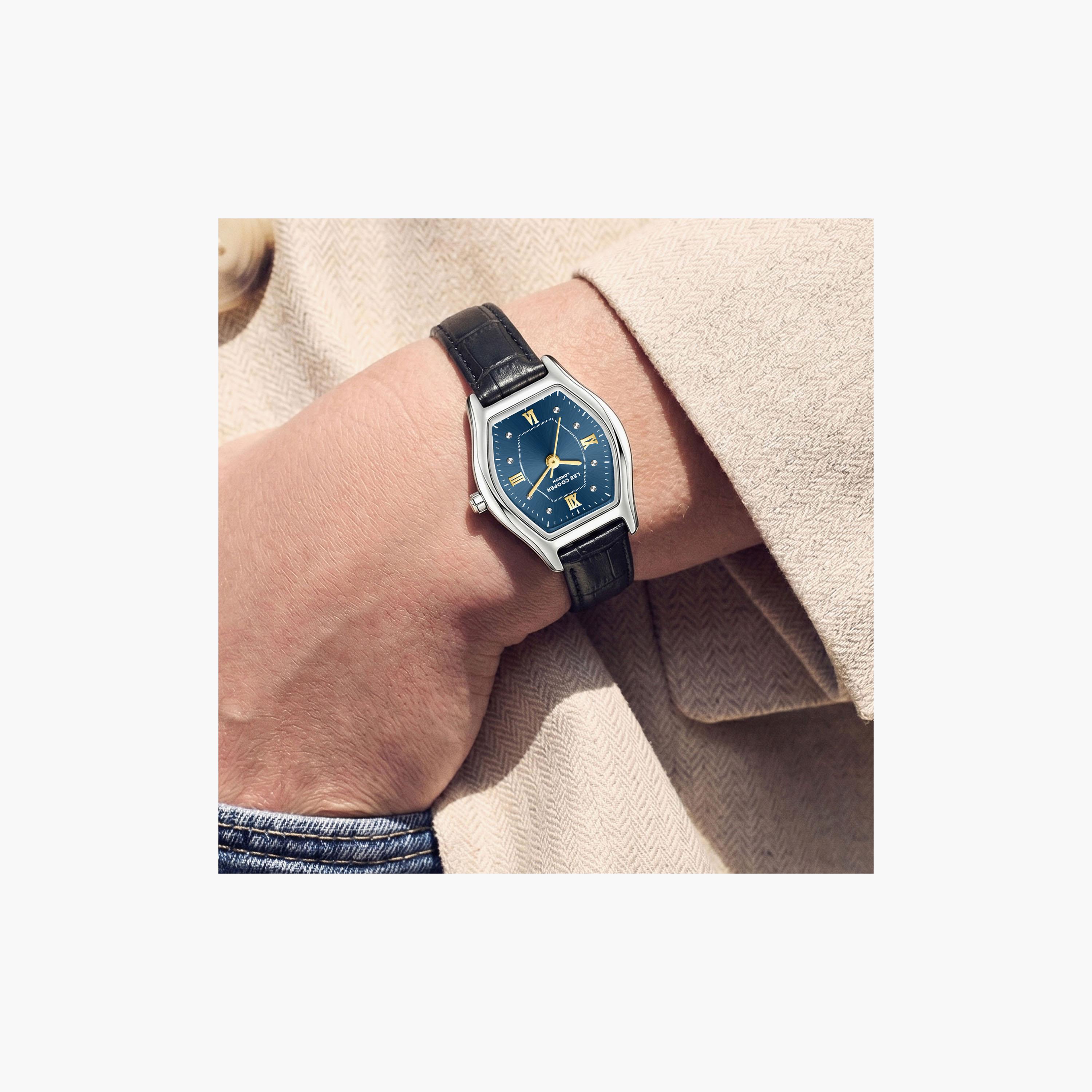 Lee Cooper Women's 29 MM Analog Green Dial Leather Strap | LC08392-391-women-watchesandjewellery-watches-image-7