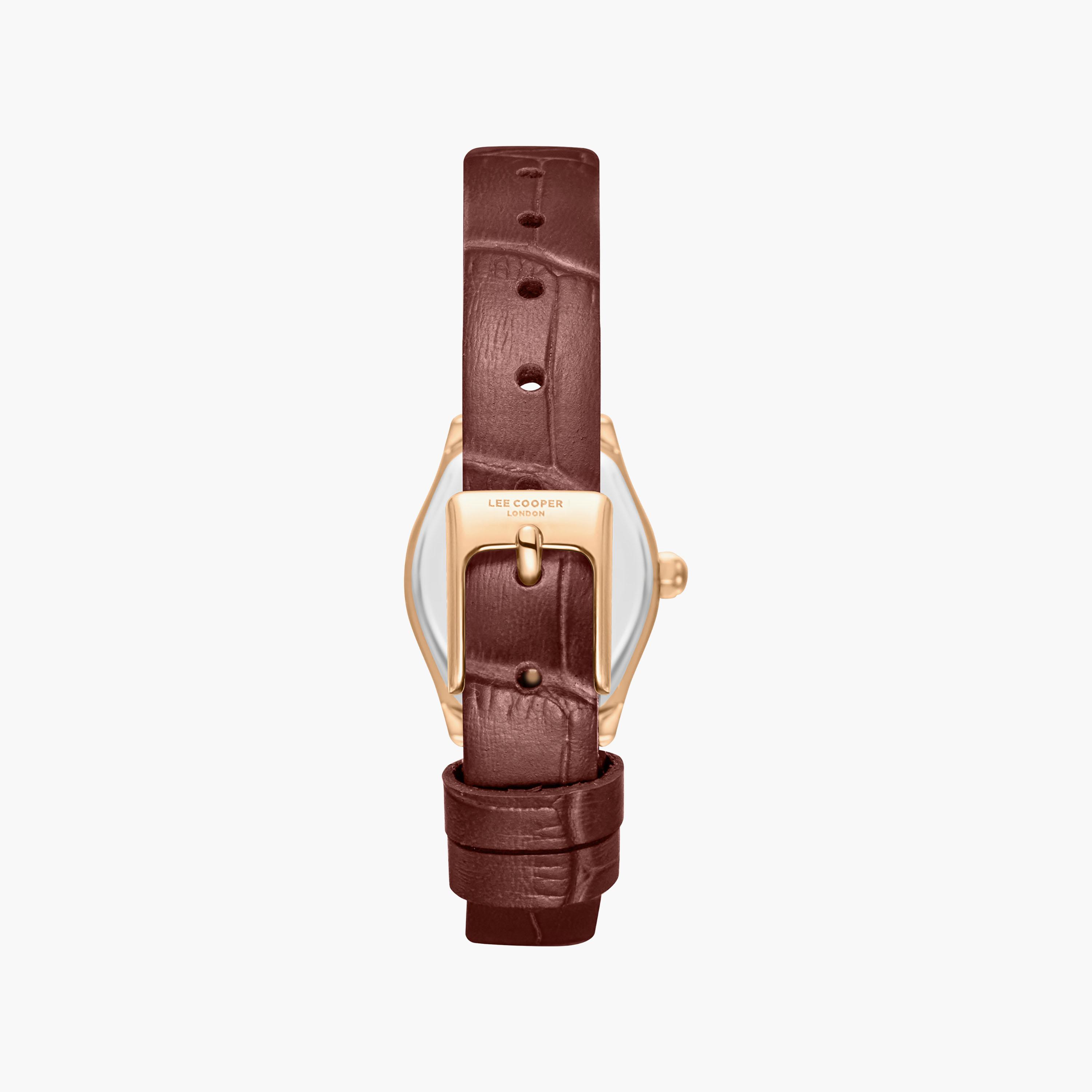 Lee Cooper Women's 29 MM Analog Grey Dial Leather Strap | LC08392-462-women-watchesandjewellery-watches-image-5