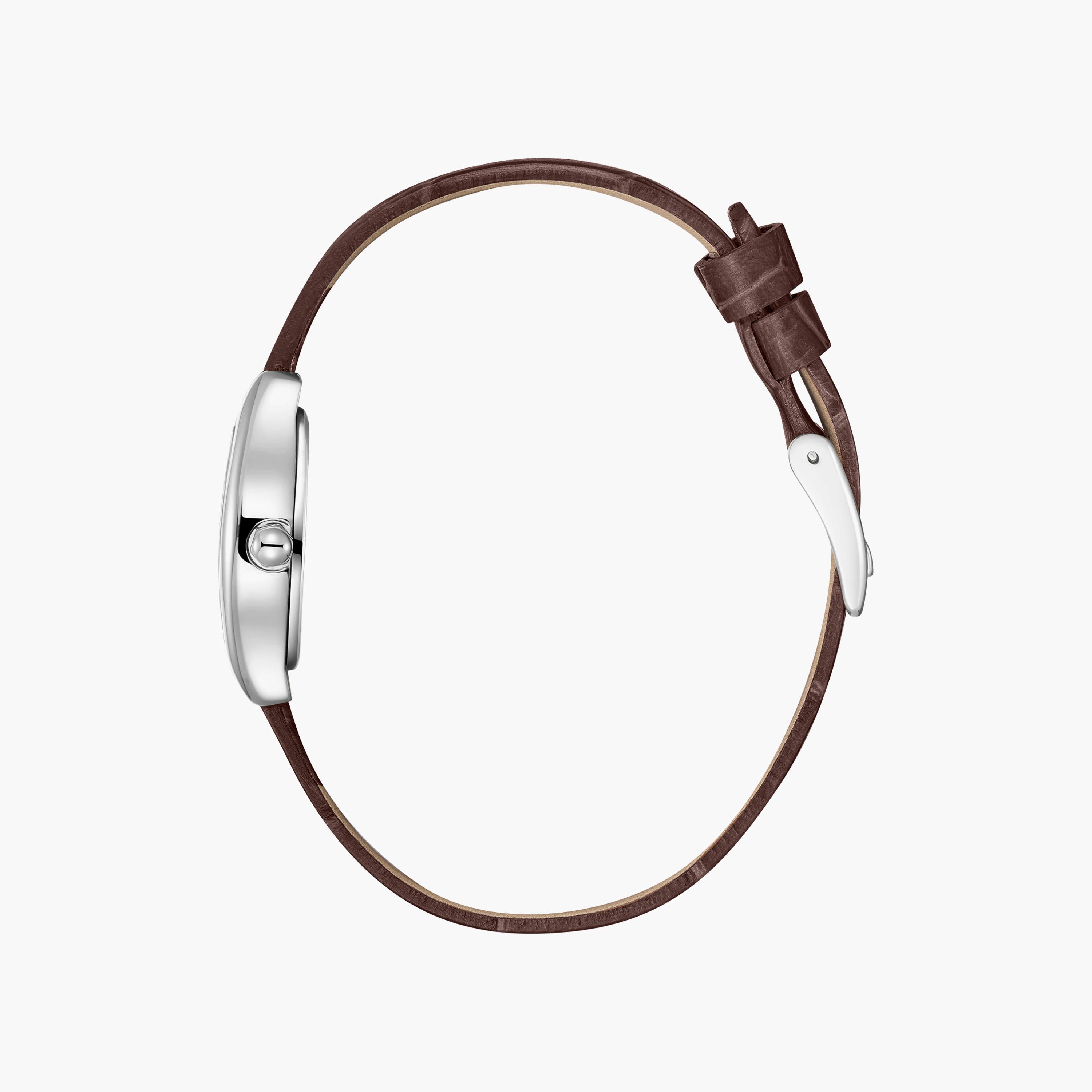 Lee Cooper Women's 29 MM Analog Gold Dial Leather Strap | LC08392-312-women-watchesandjewellery-watches-image-4