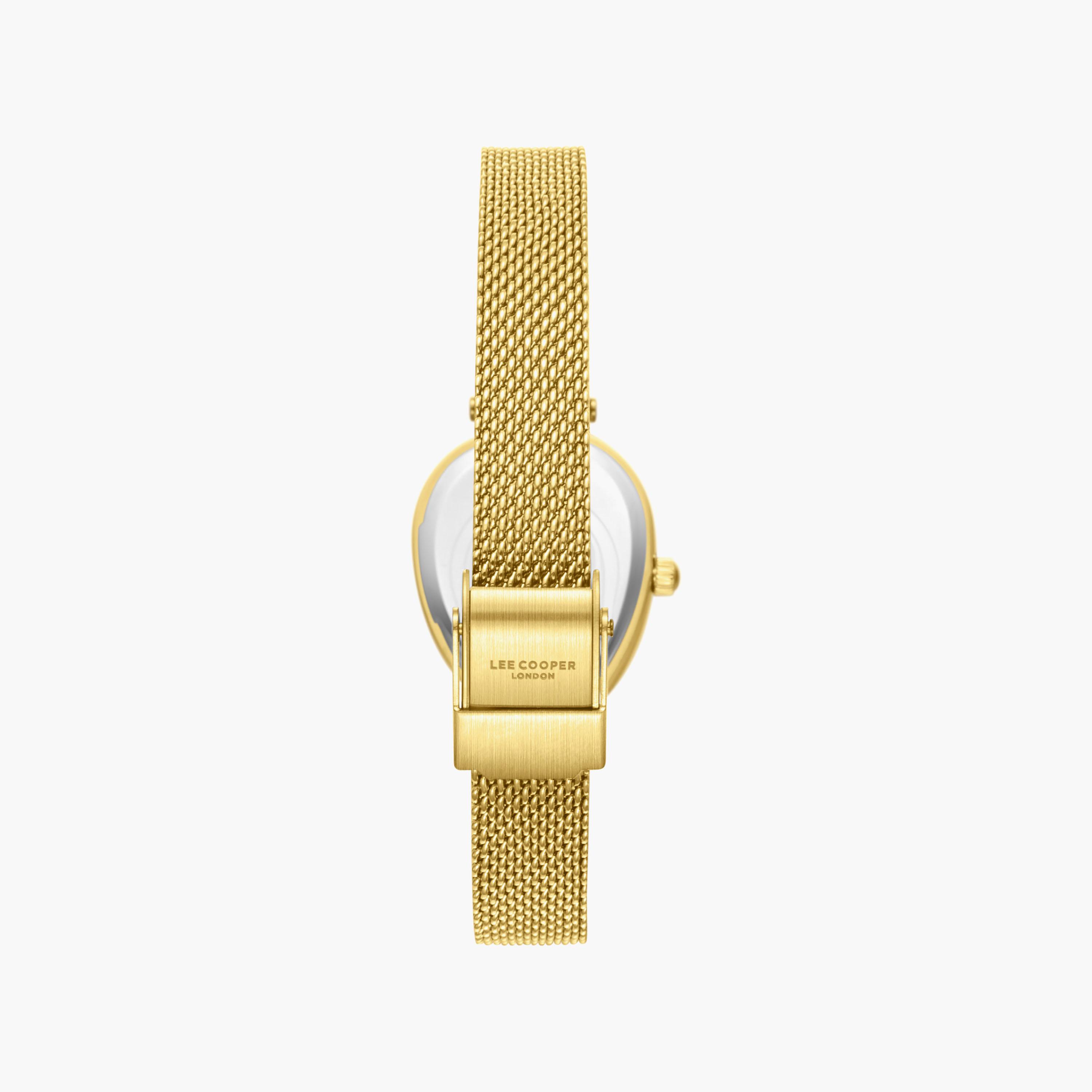 Lee Cooper Women's 23 MM Analog White Dial Mesh Strap | LC08360-130-women-watchesandjewellery-watches-image-5