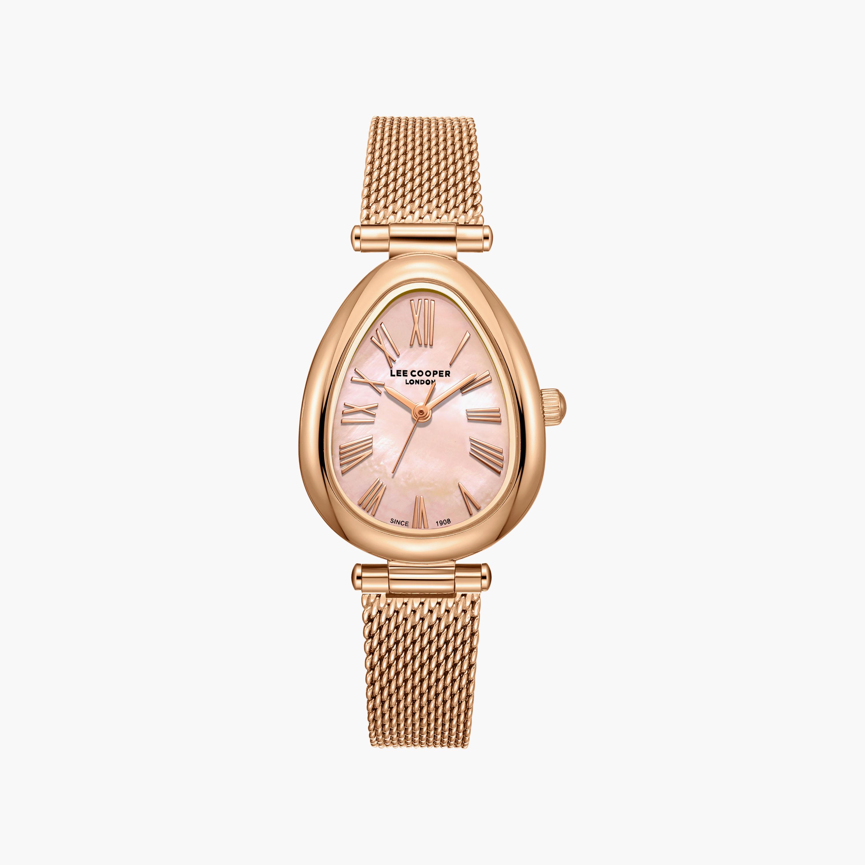 Lee Cooper Women's 23 MM Analog Multi Colour Dial Mesh Strap | LC08360-410-women-watchesandjewellery-watches-image-1