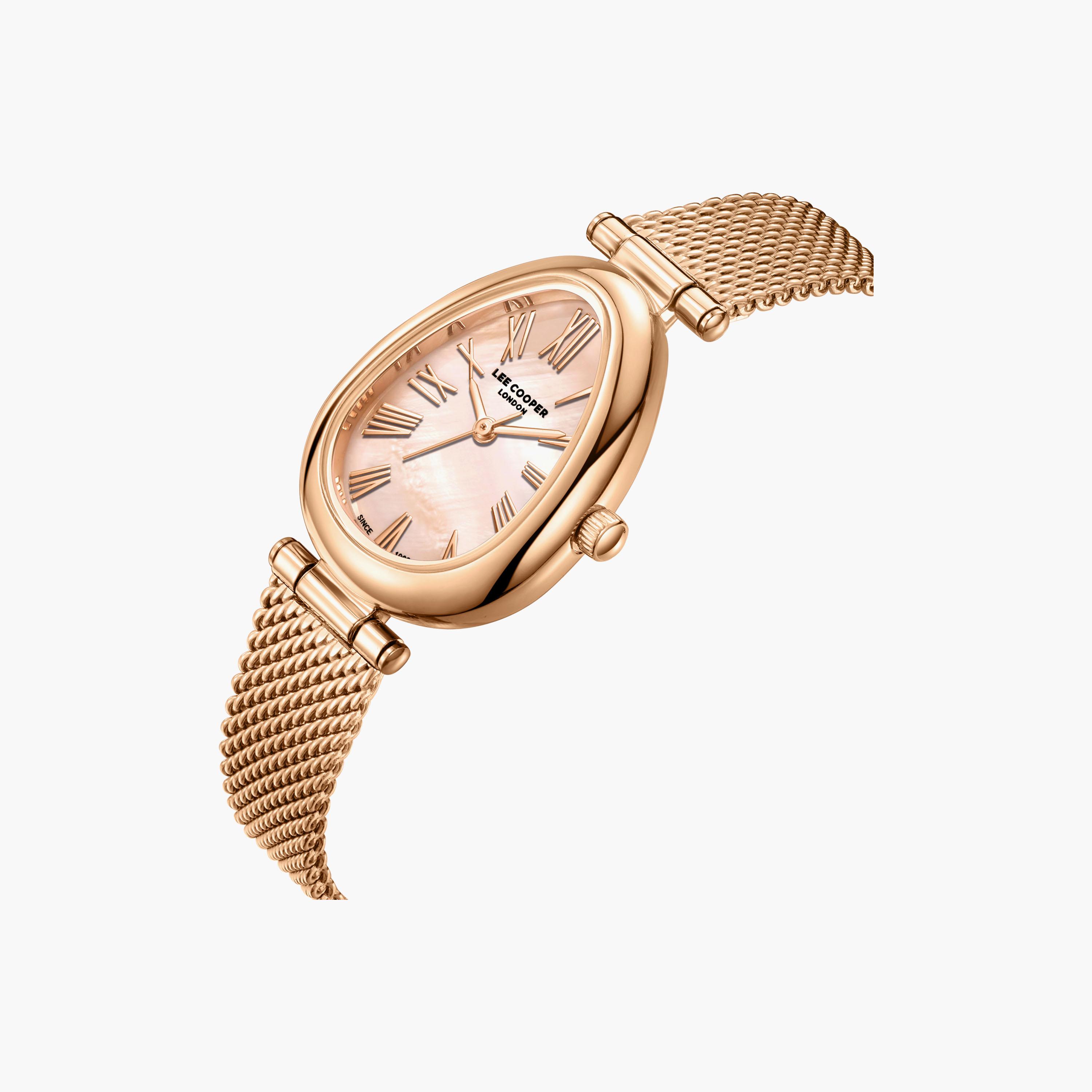 Lee Cooper Women's 23 MM Analog Multi Colour Dial Mesh Strap | LC08360-410-women-watchesandjewellery-watches-image-3