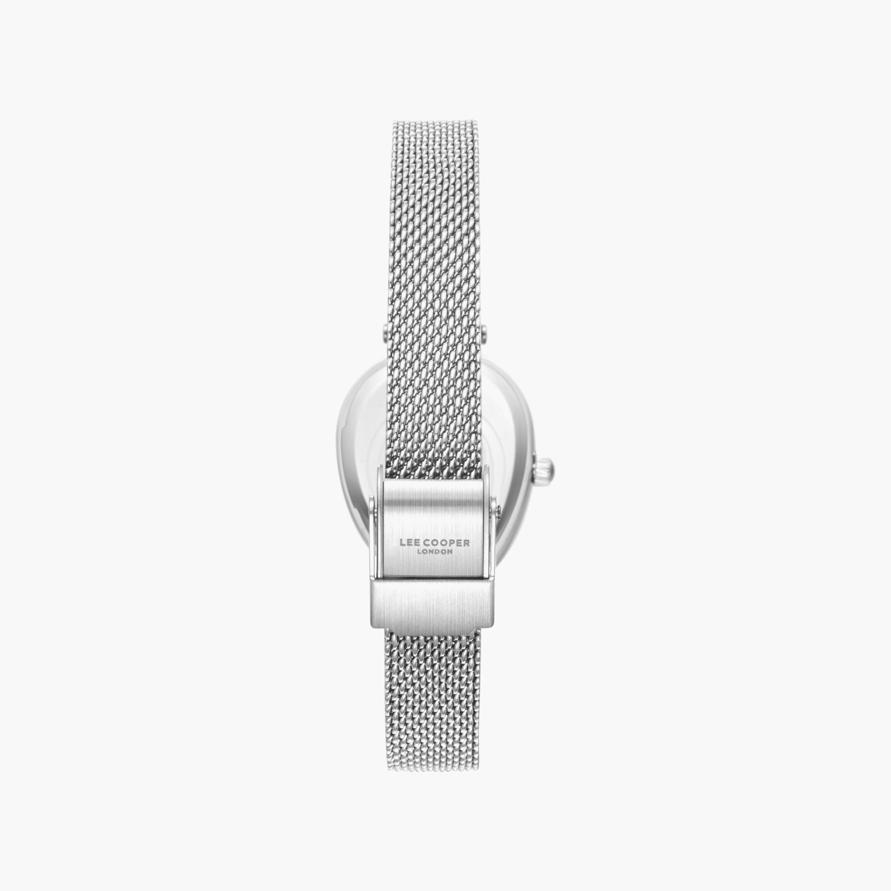 Lee Cooper Women's 23 MM Analog Pink Dial Mesh Strap | LC08360-380-women-watchesandjewellery-watches-image-5