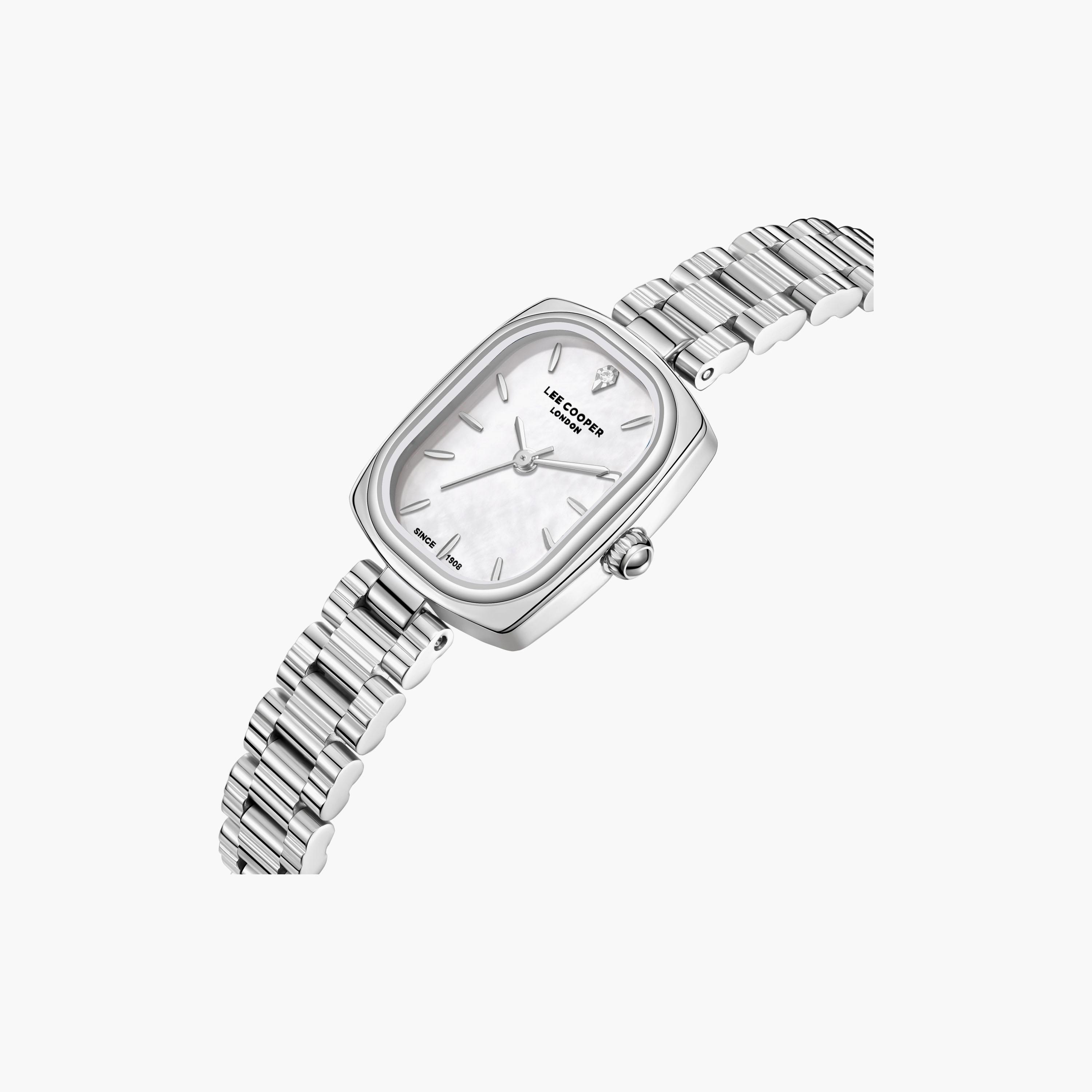 Lee Cooper Women's 32 MM Analog White Dial Metal Strap | LC08347-320-women-watchesandjewellery-watches-image-3