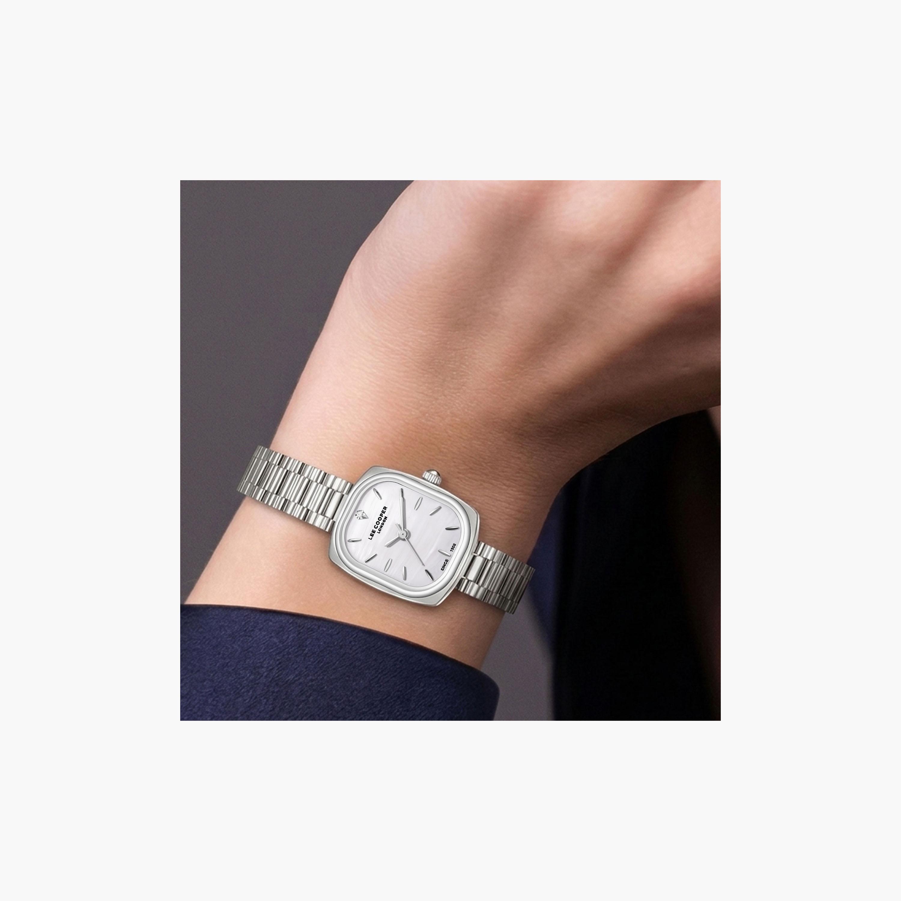 Lee Cooper Women's 32 MM Analog White Dial Metal Strap | LC08347-320-women-watchesandjewellery-watches-image-7