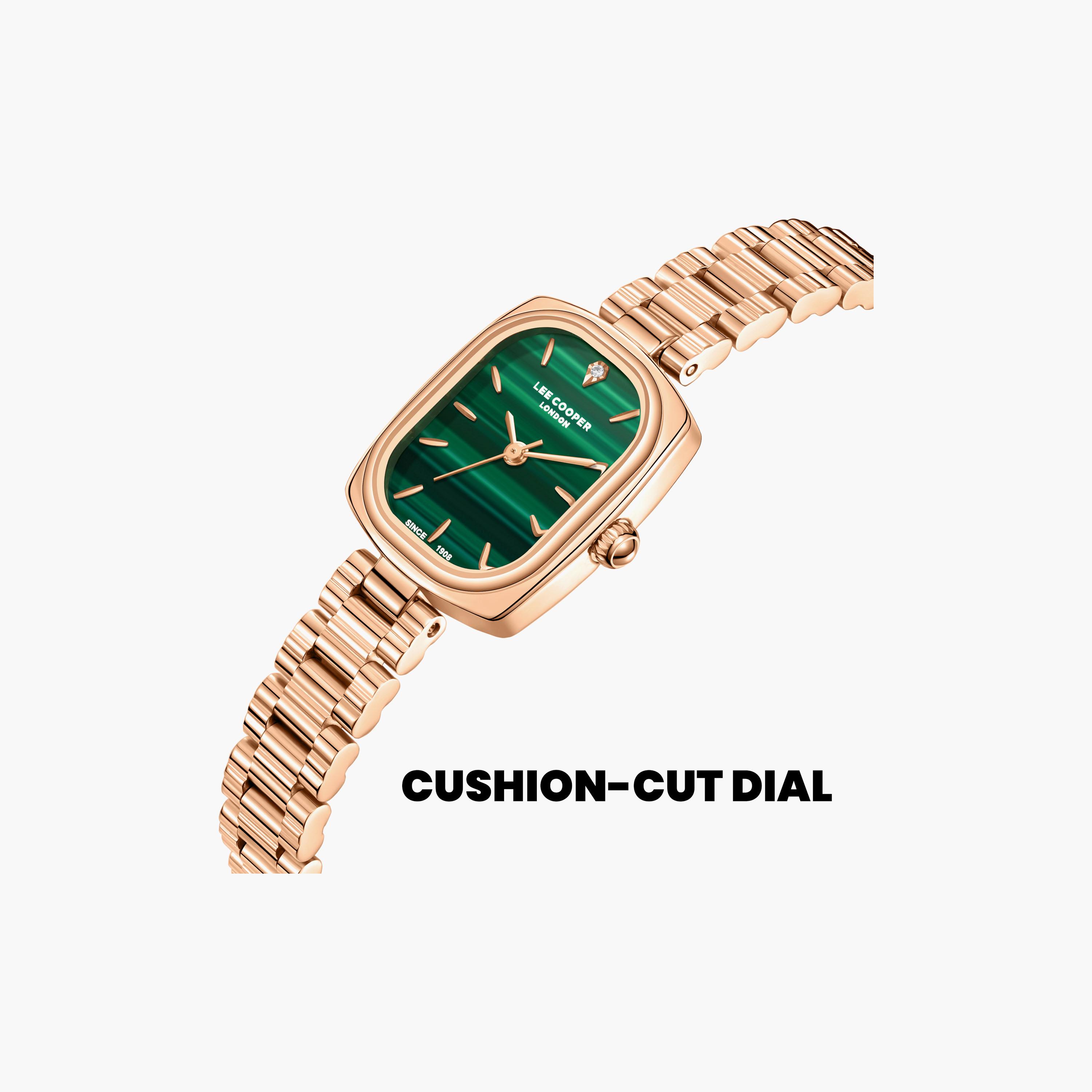 Lee Cooper Women's 32 MM Analog Green Dial Metal Strap | LC08347-470-women-watchesandjewellery-watches-image-6