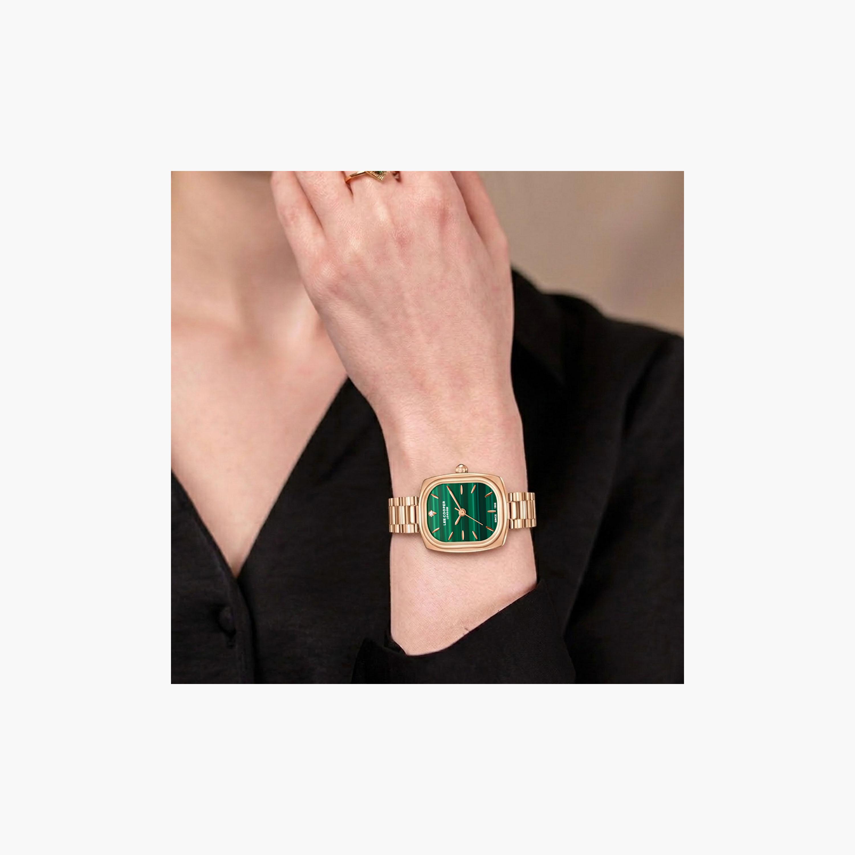 Lee Cooper Women's 32 MM Analog Green Dial Metal Strap | LC08347-470-women-watchesandjewellery-watches-image-7