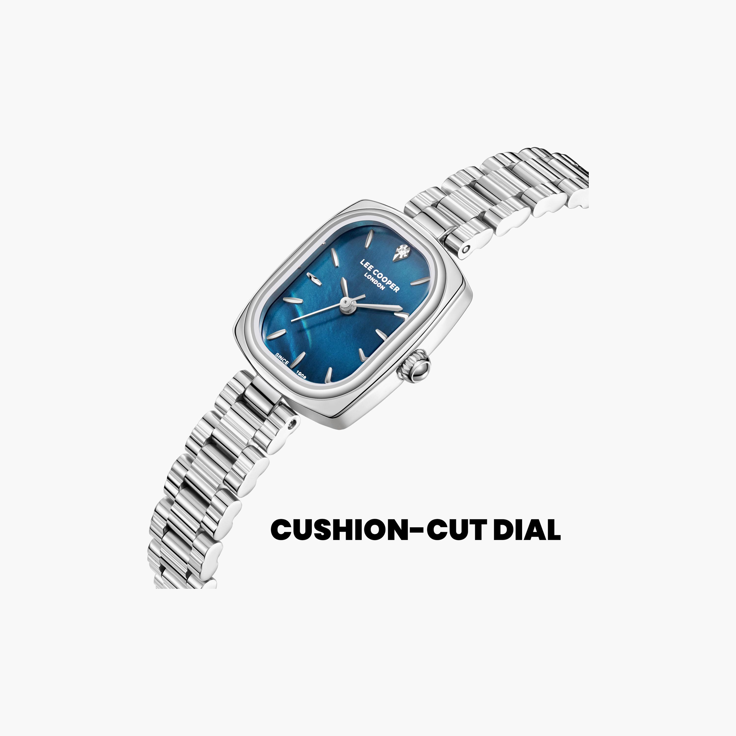 Lee Cooper Women's 32 MM Analog Blue Dial Metal Strap | LC08347-390-women-watchesandjewellery-watches-image-6