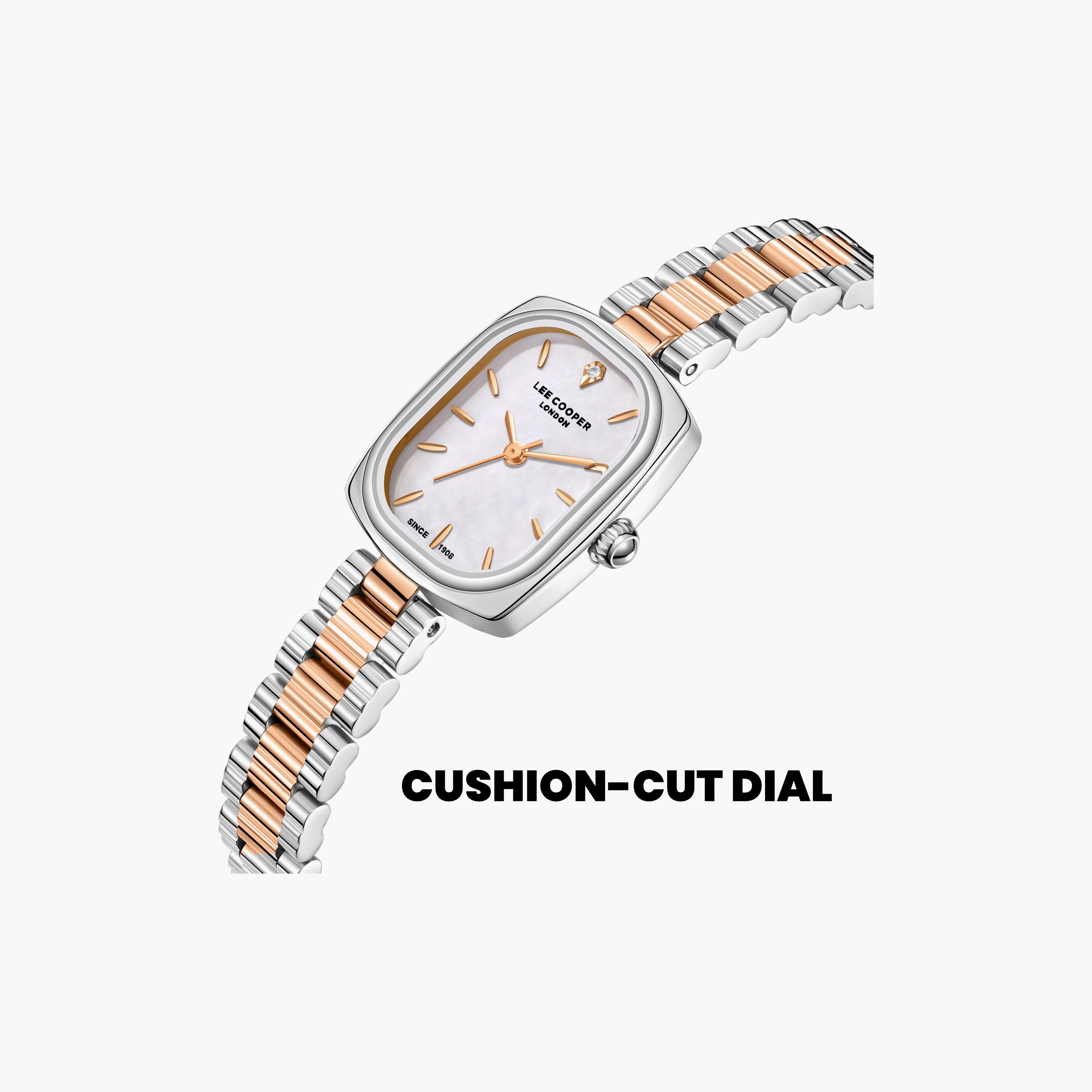Lee Cooper Women's 32 MM Analog White Dial Metal Strap | LC08347-520-women-watchesandjewellery-watches-image-6
