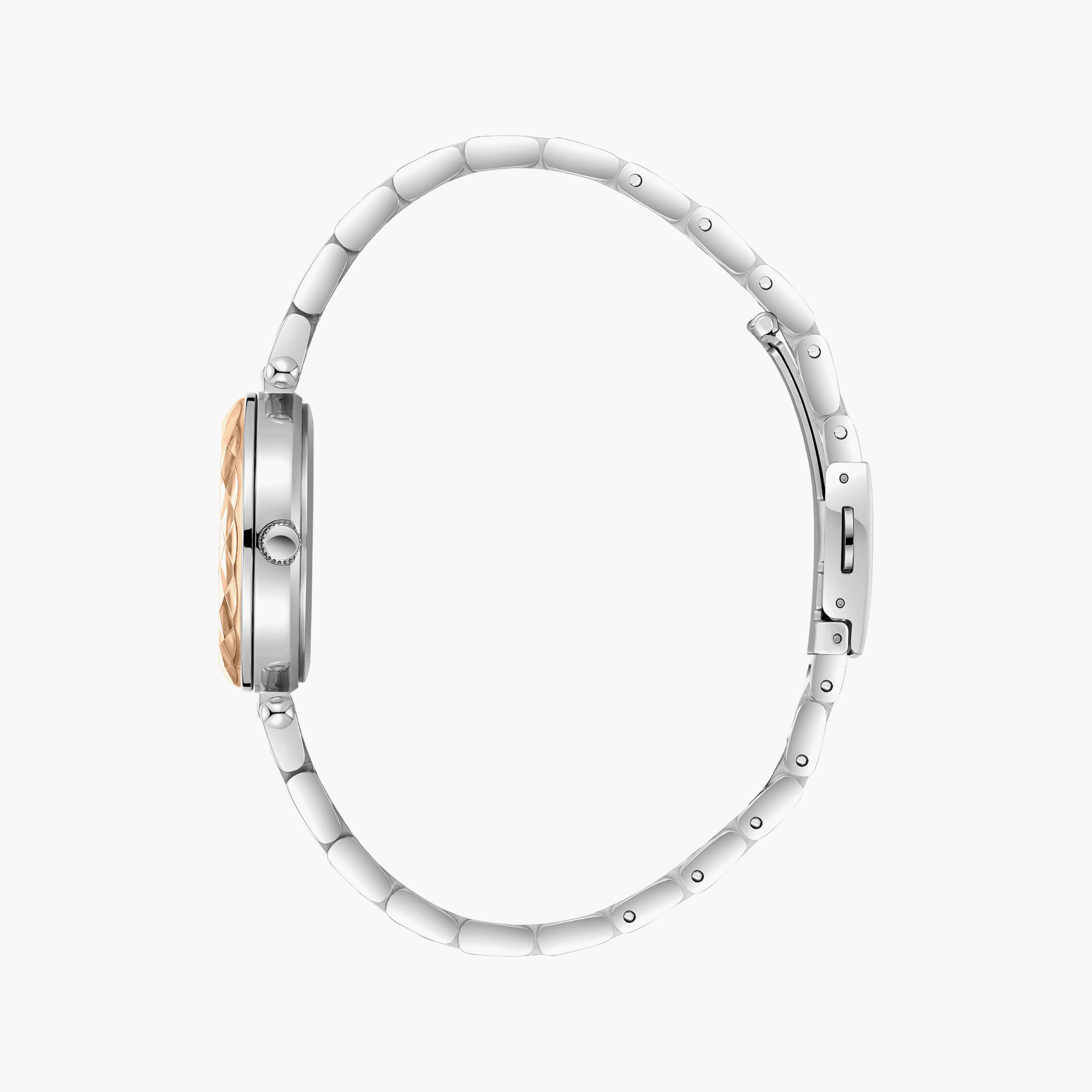 Lee Cooper Women's 28 MM Analog White Dial Metal Strap | LC08365-520-women-watchesandjewellery-watches-image-4