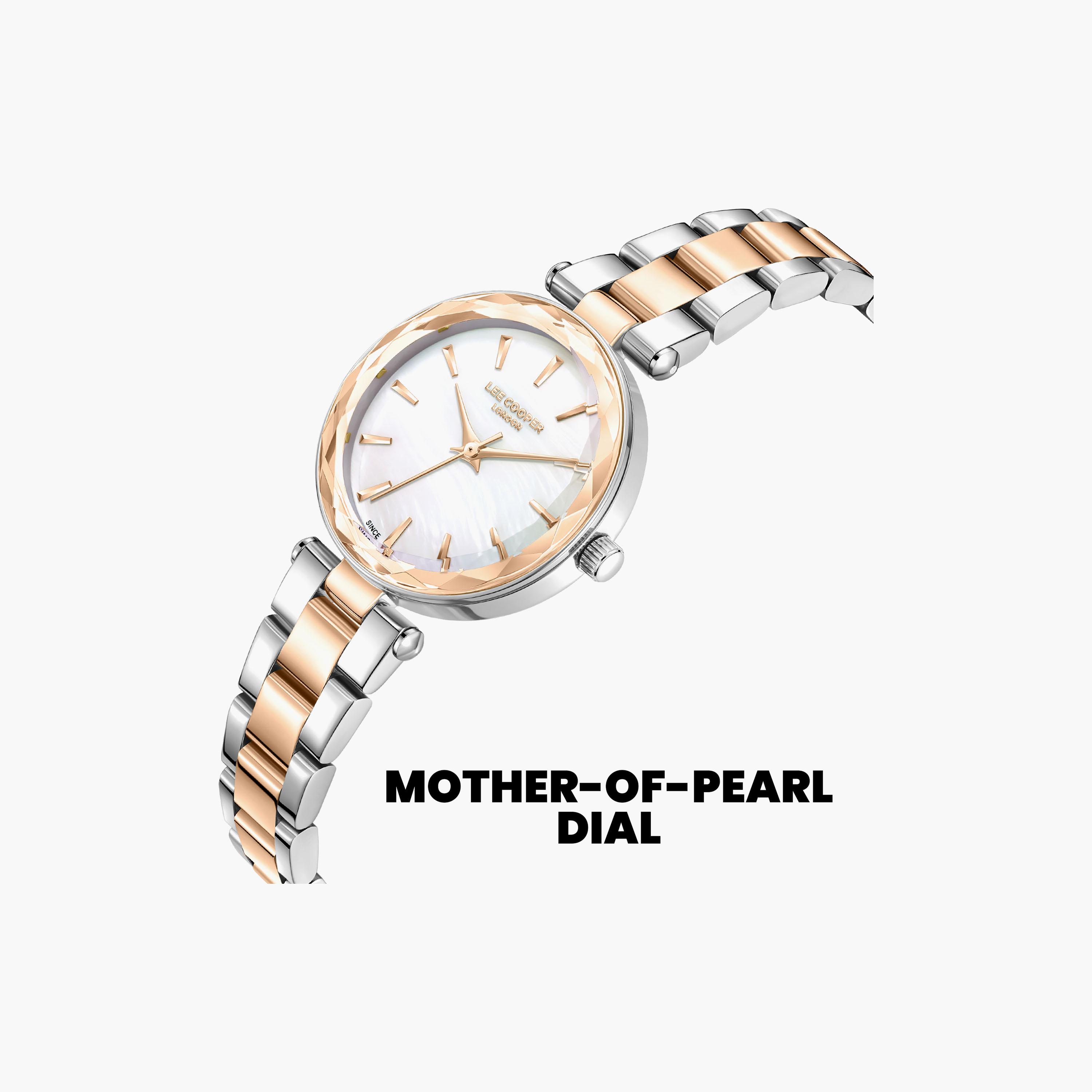 Lee Cooper Women's 28 MM Analog White Dial Metal Strap | LC08365-520-women-watchesandjewellery-watches-image-6