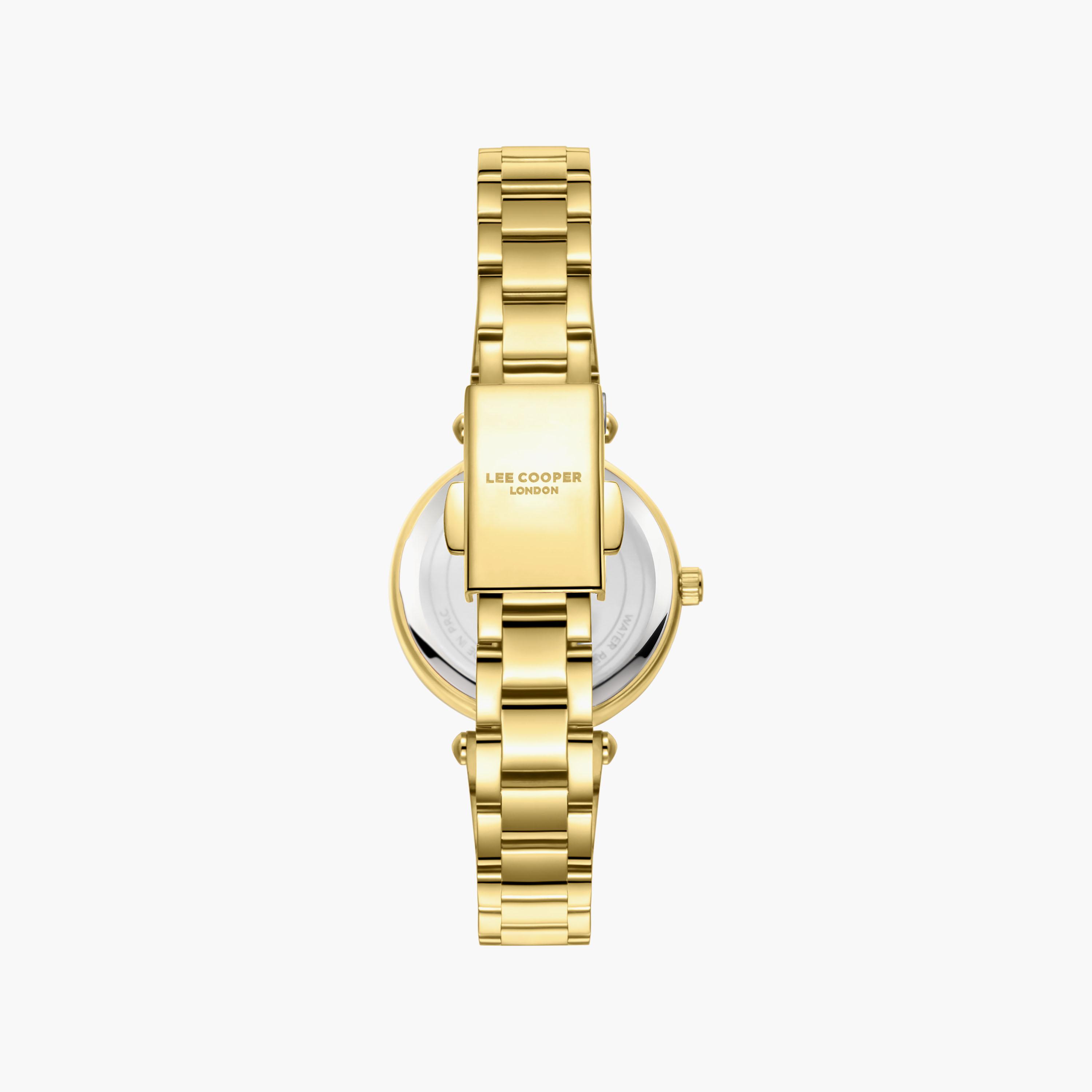 Lee Cooper Women's 28 MM Analog Brown Dial Metal Strap | LC08365-140-women-watchesandjewellery-watches-image-5