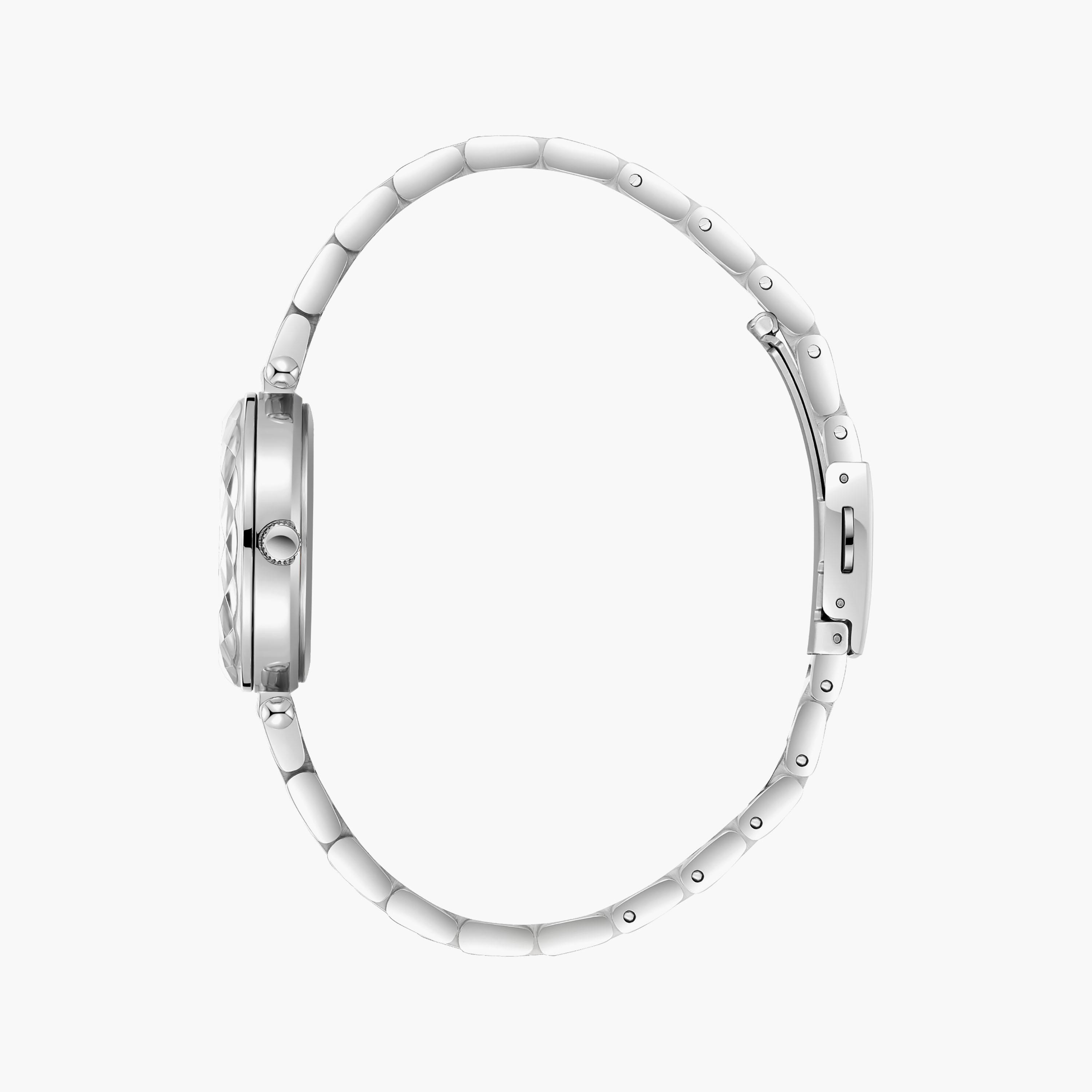 Lee Cooper Women's 28 MM Analog Purple Dial Metal Strap | LC08365-380-women-watchesandjewellery-watches-image-4