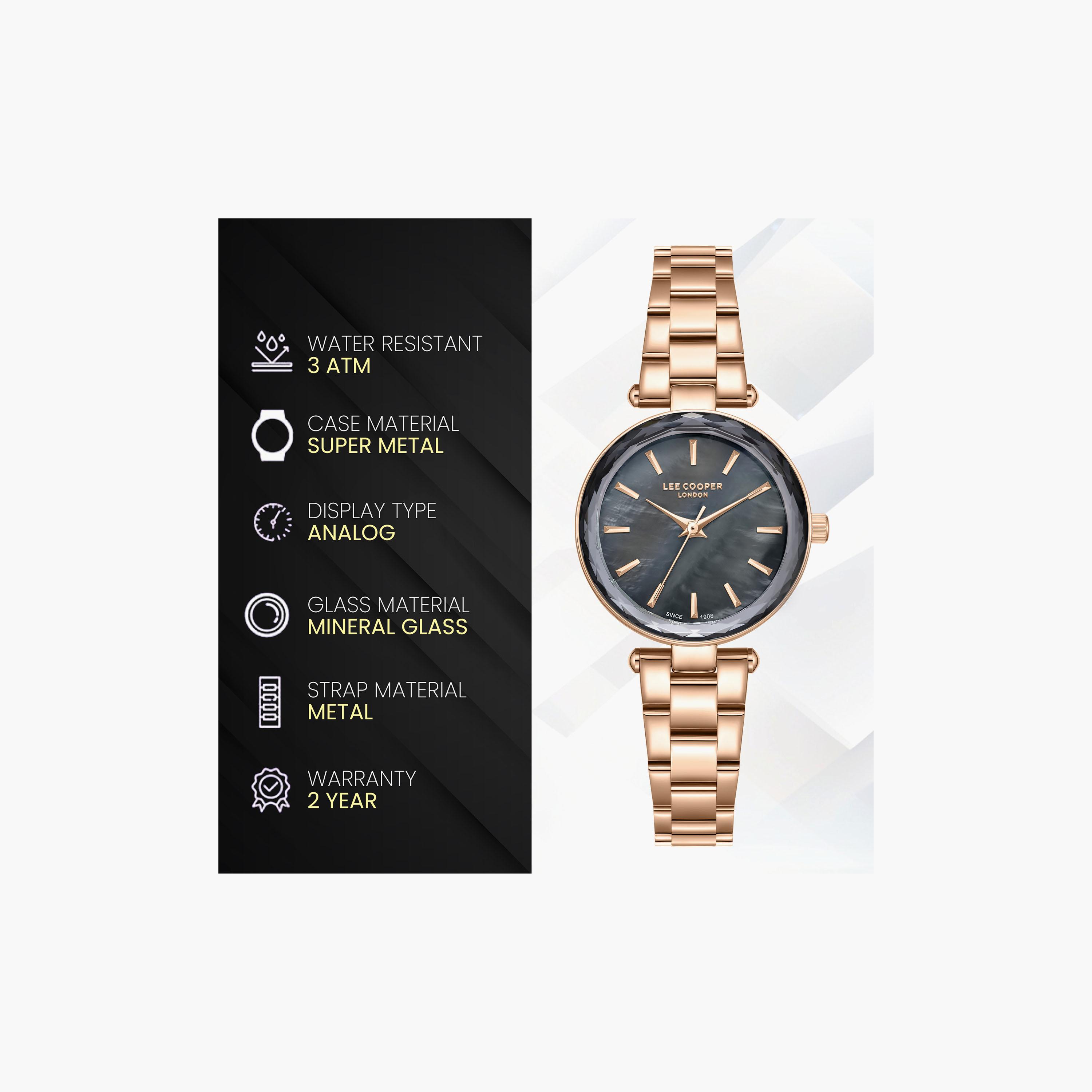 Lee Cooper Women's 28 MM Analog Grey Dial Metal Strap | LC08365-460-women-watchesandjewellery-watches-image-9