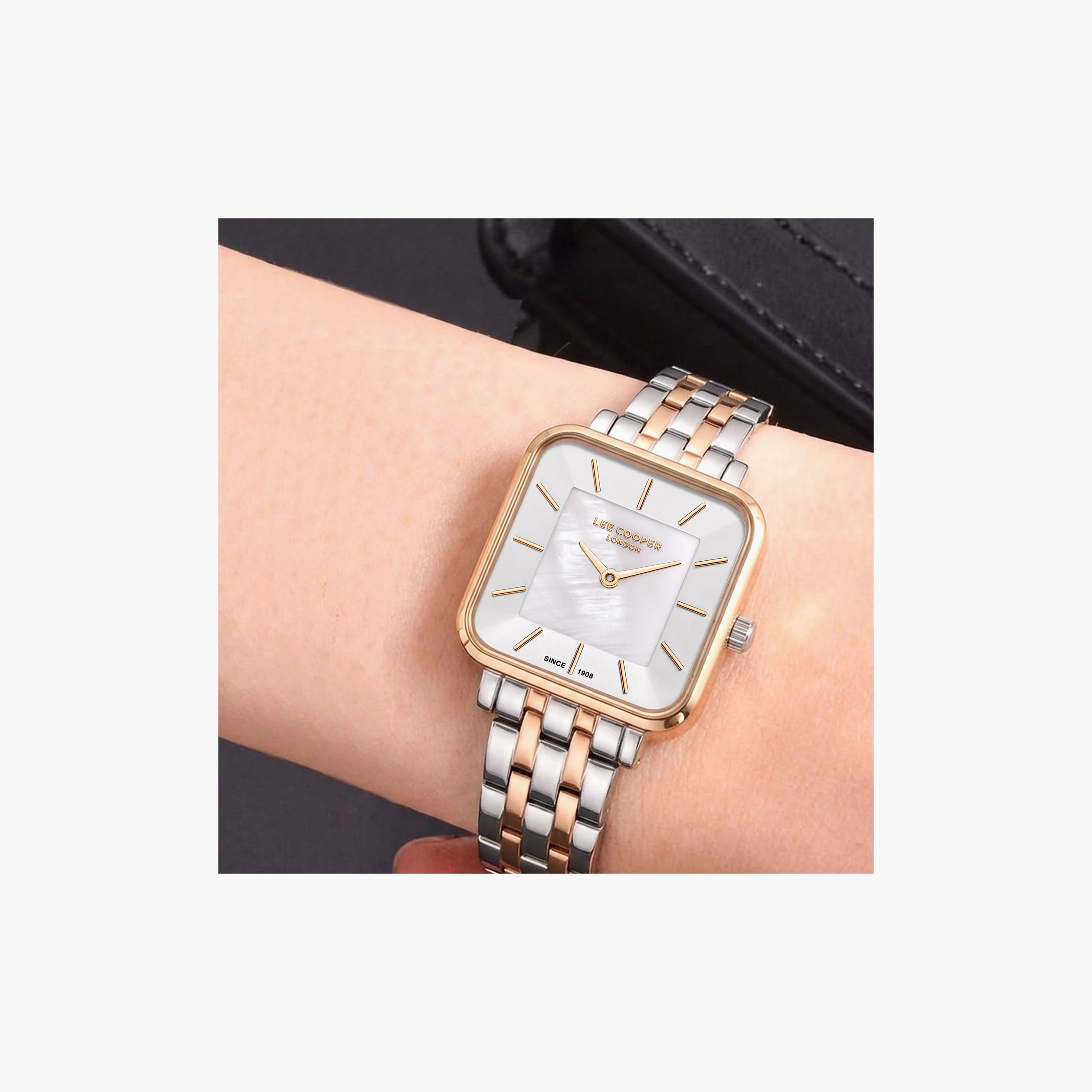 Lee Cooper Women's 32 MM Analog White Dial Metal Strap | LC08380-530-women-watchesandjewellery-watches-image-7