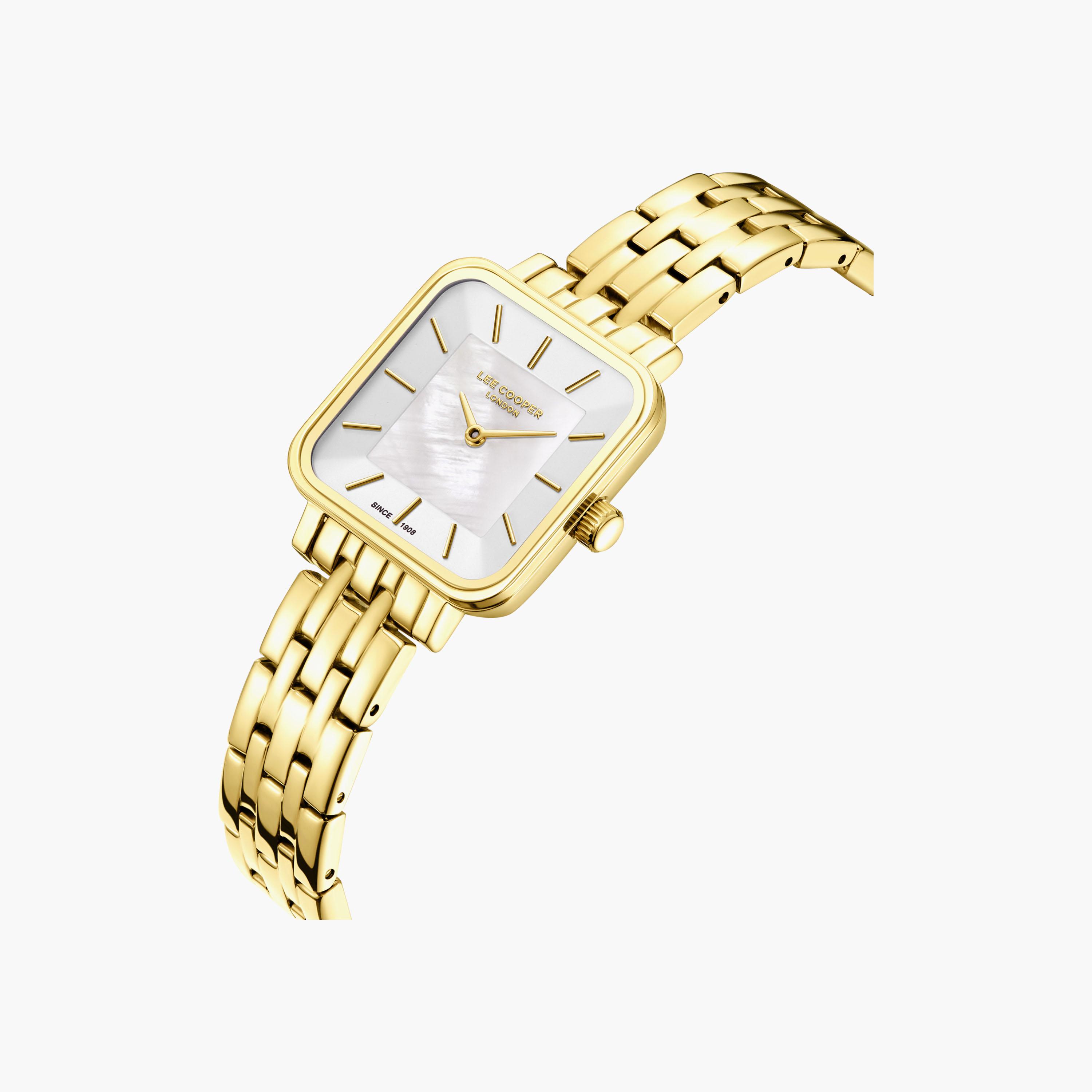 Lee Cooper Women's 32 MM Analog White Dial Metal Strap | LC08380-130-women-watchesandjewellery-watches-image-3