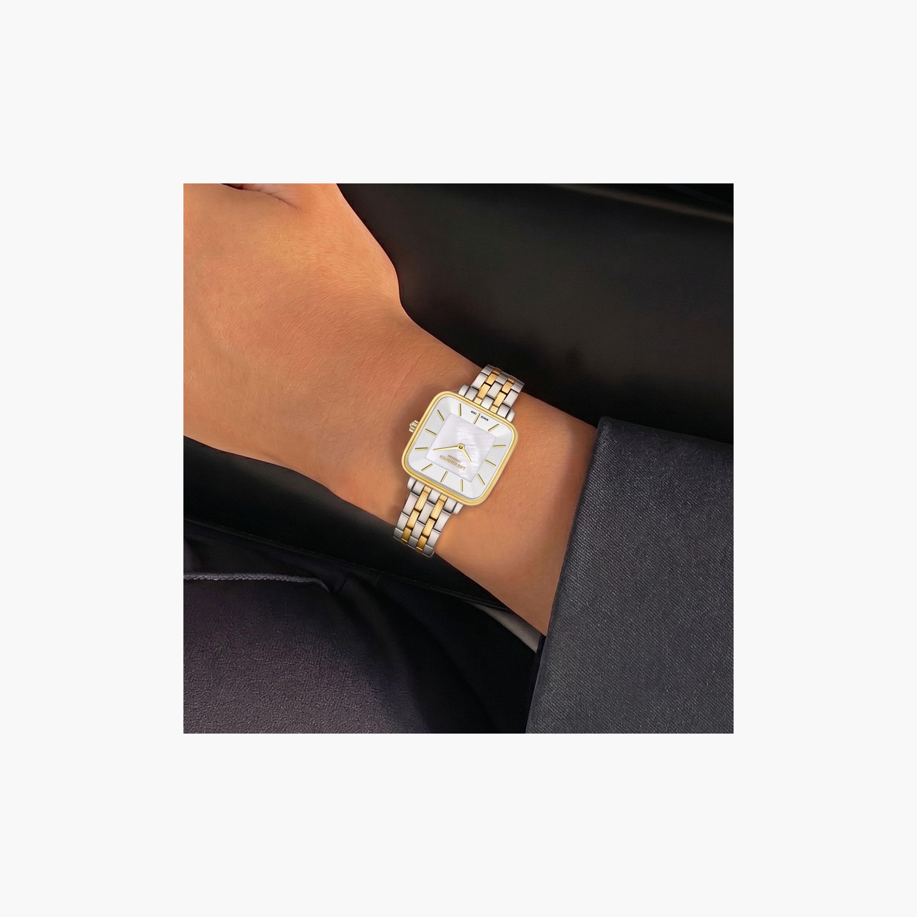 Lee Cooper Women's 32 MM Analog White Dial Metal Strap | LC08380-230-women-watchesandjewellery-watches-image-7