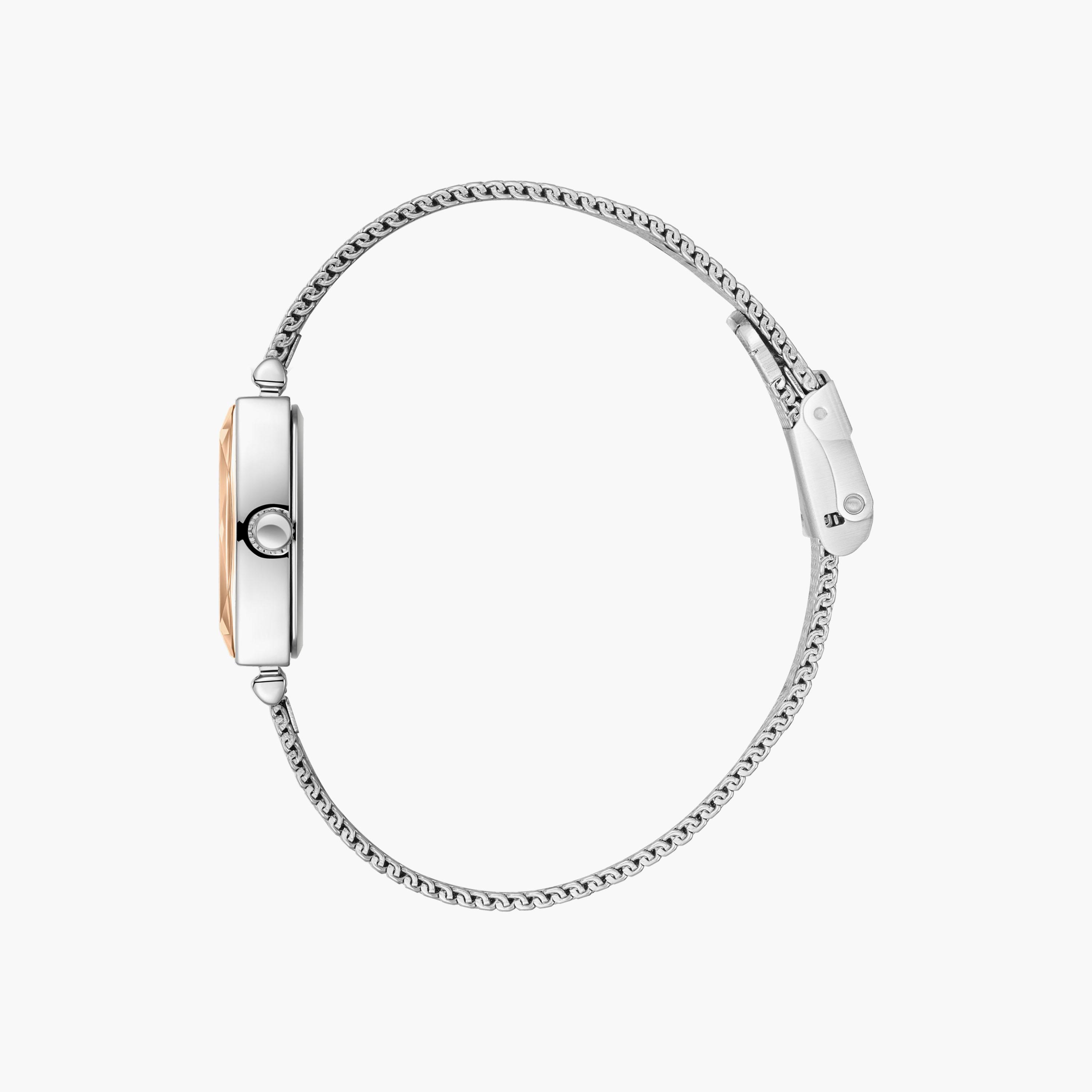 Lee Cooper Women's 33 MM Analog White Dial Mesh Strap | LC08404-520-women-watchesandjewellery-watches-image-4