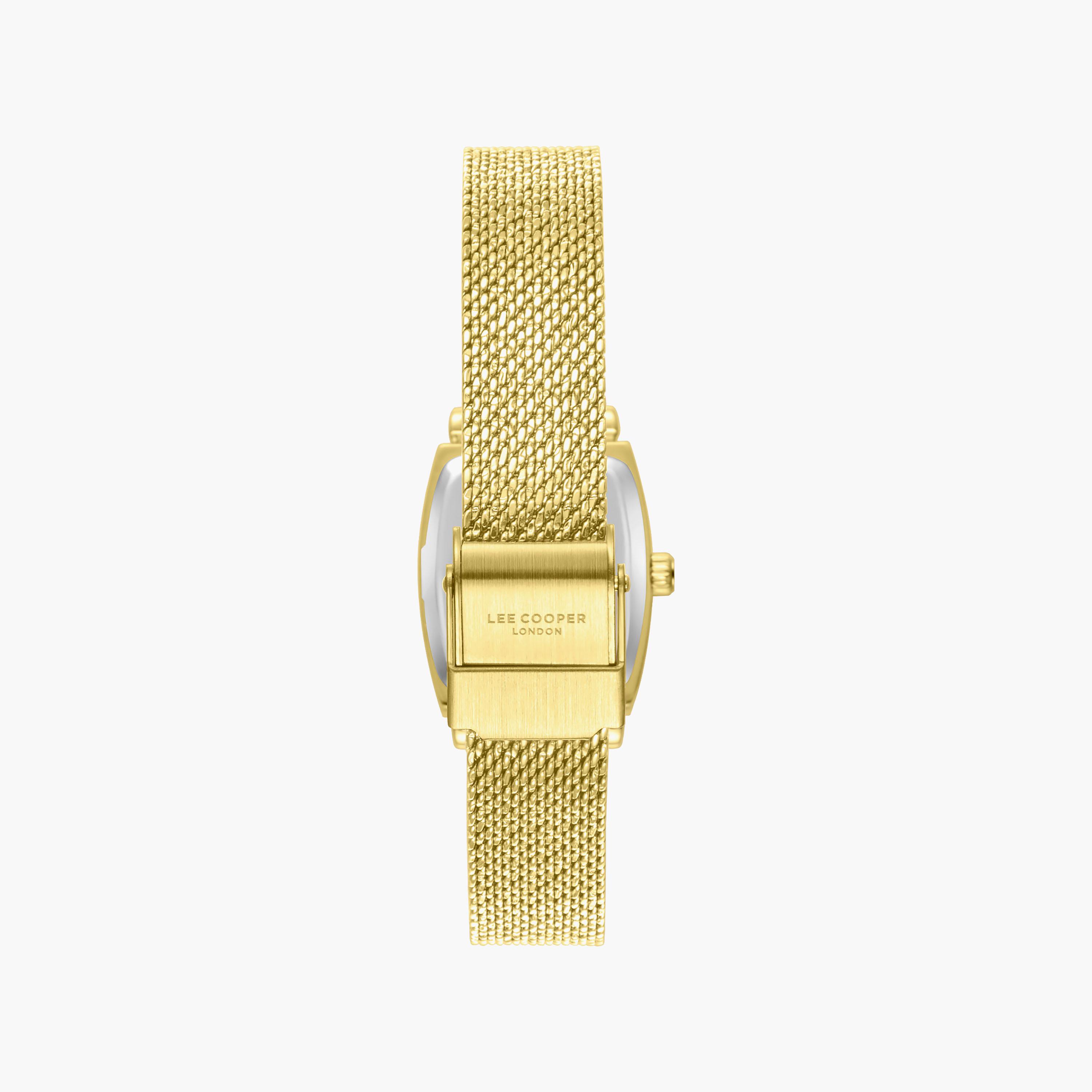Lee Cooper Women's 33 MM Analog Green Dial Mesh Strap | LC08404-190-women-watchesandjewellery-watches-image-5