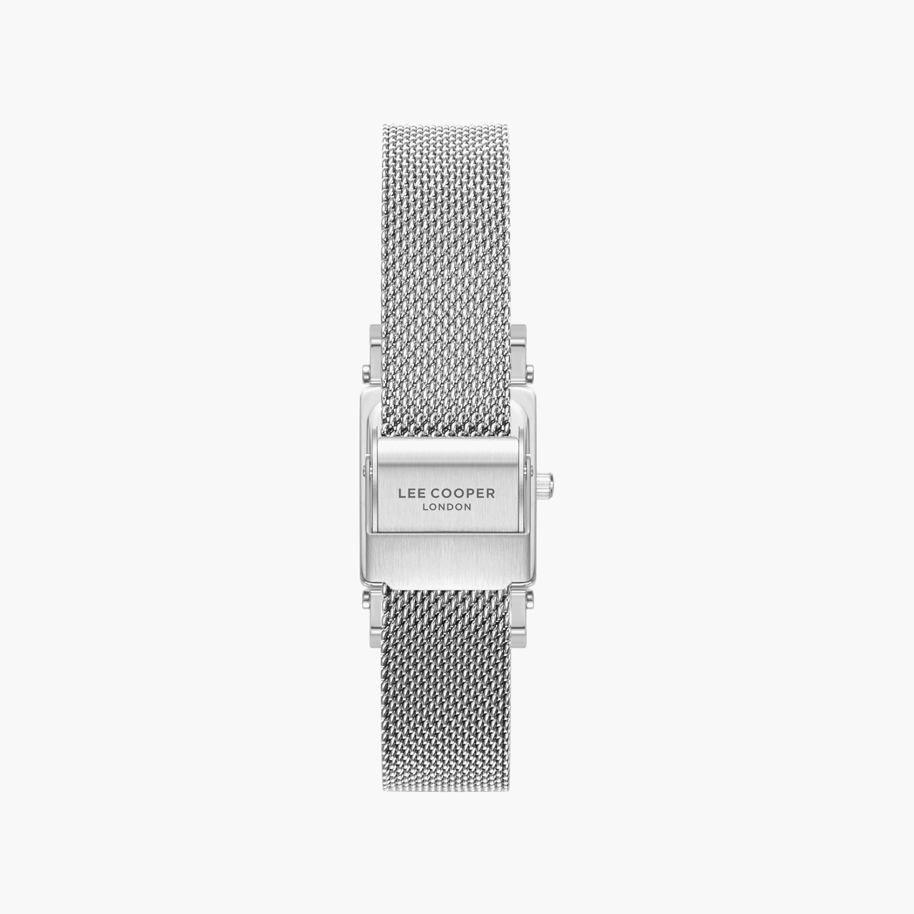 Lee Cooper Women's 30 MM Analog Pink Dial Mesh Strap | LC08386-380-women-watchesandjewellery-watches-image-5