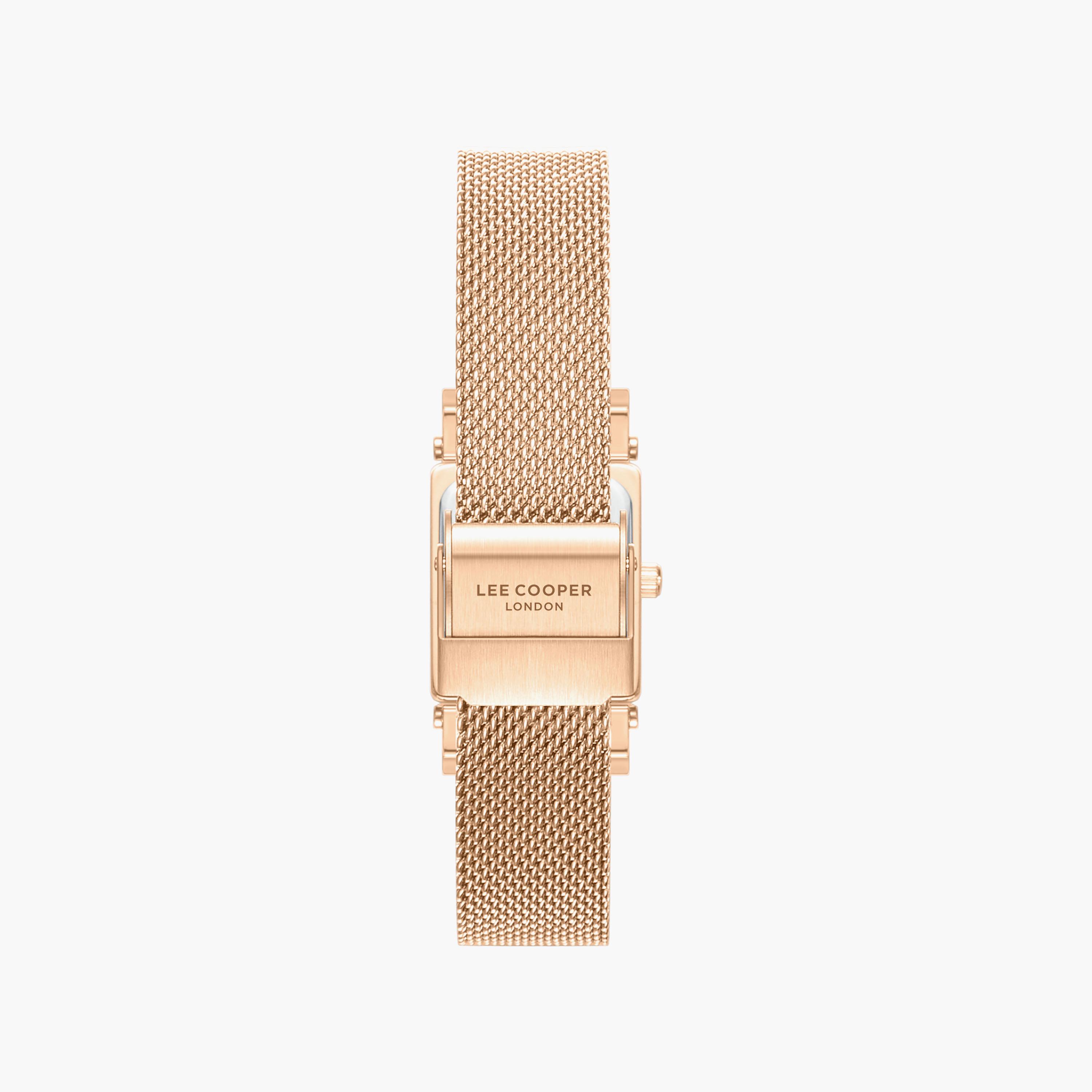 Lee Cooper Women's 30 MM Analog White Dial Mesh Strap | LC08386-420-women-watchesandjewellery-watches-image-5