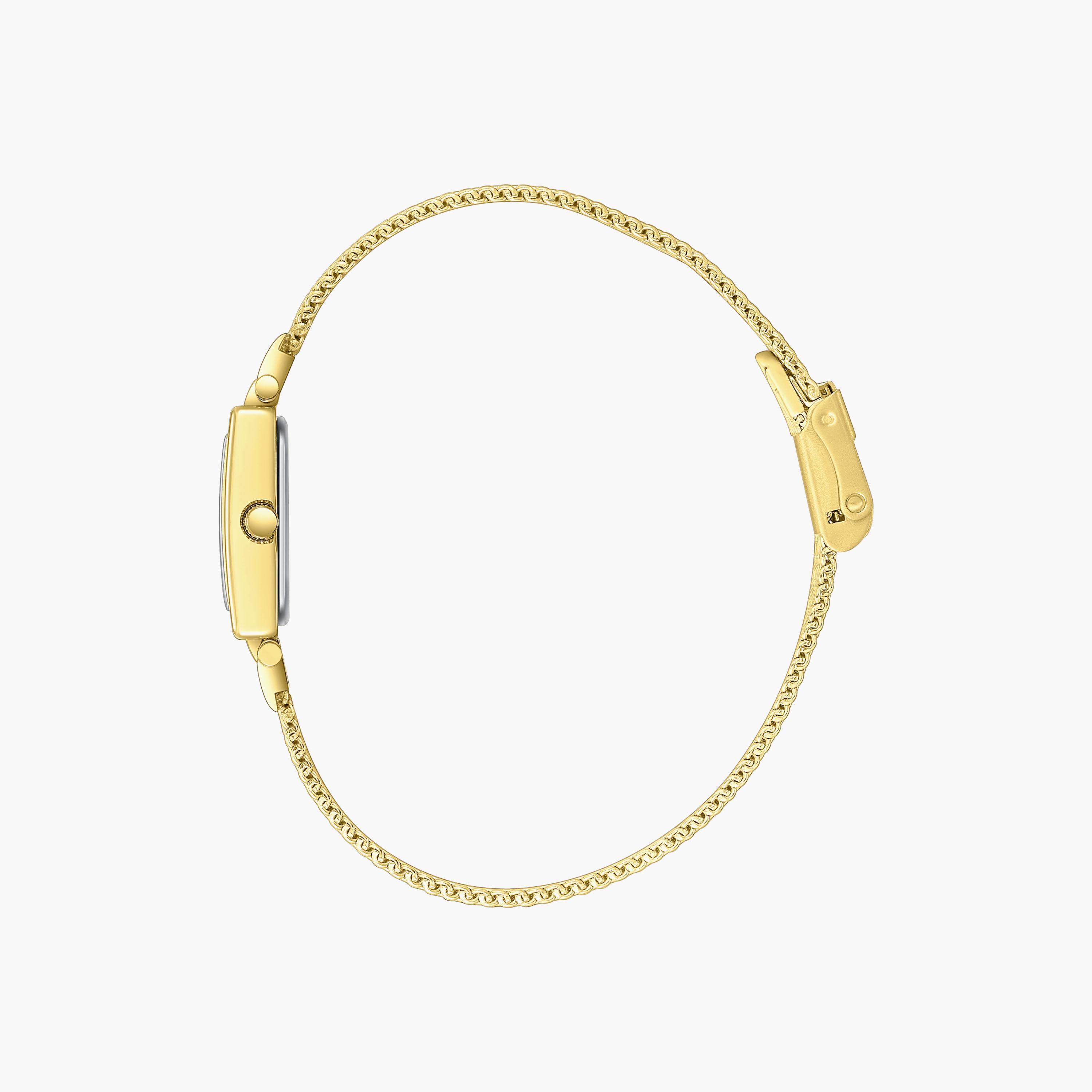 Lee Cooper Women's 30 MM Analog Green Dial Mesh Strap | LC08386-170-women-watchesandjewellery-watches-image-4