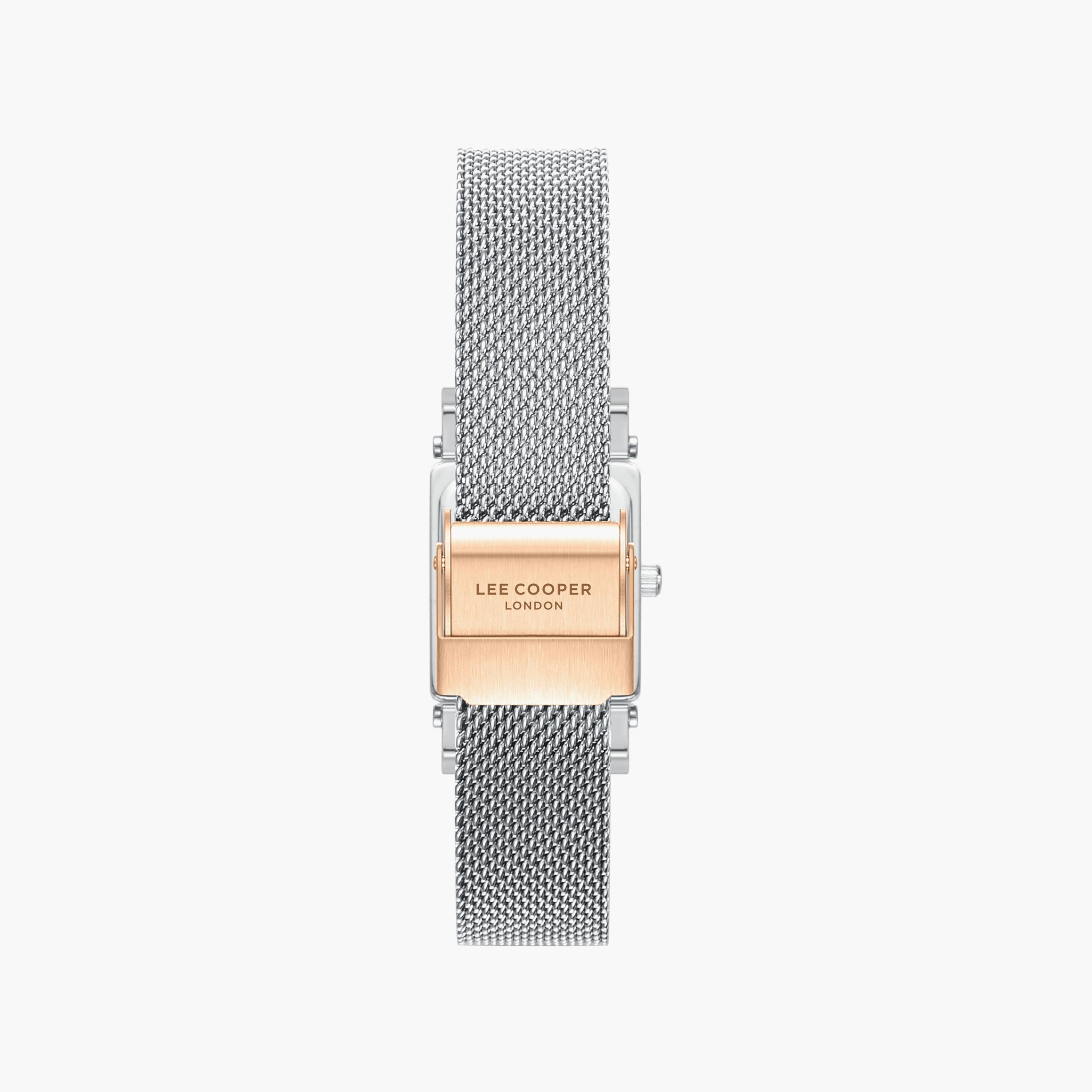 Lee Cooper Women's 30 MM Analog White Dial Mesh Strap | LC08386-520-women-watchesandjewellery-watches-image-5