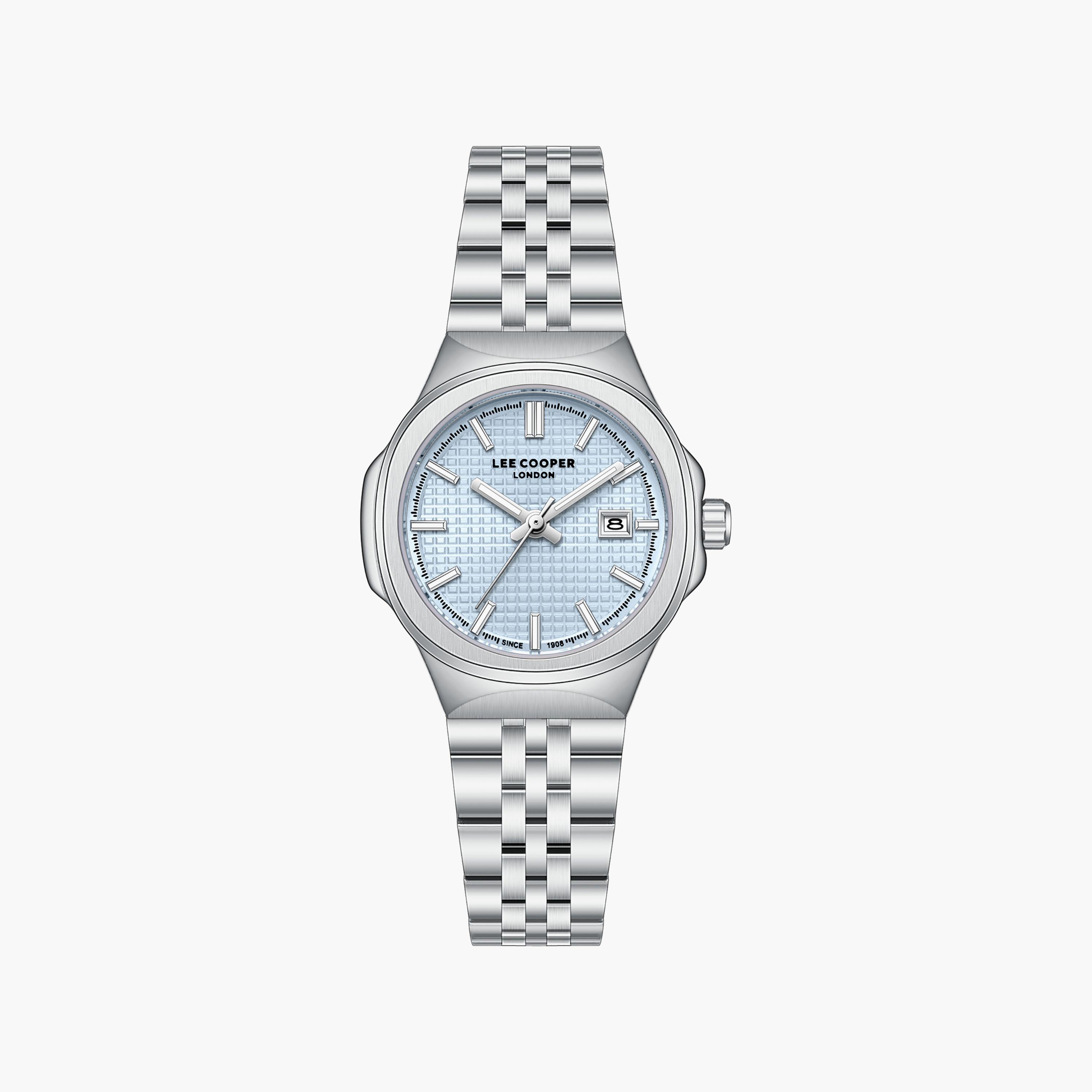 Lee Cooper Women's 30 MM Analog Silver Dial Metal Strap | LC08394-300-women-watchesandjewellery-watches-image-1